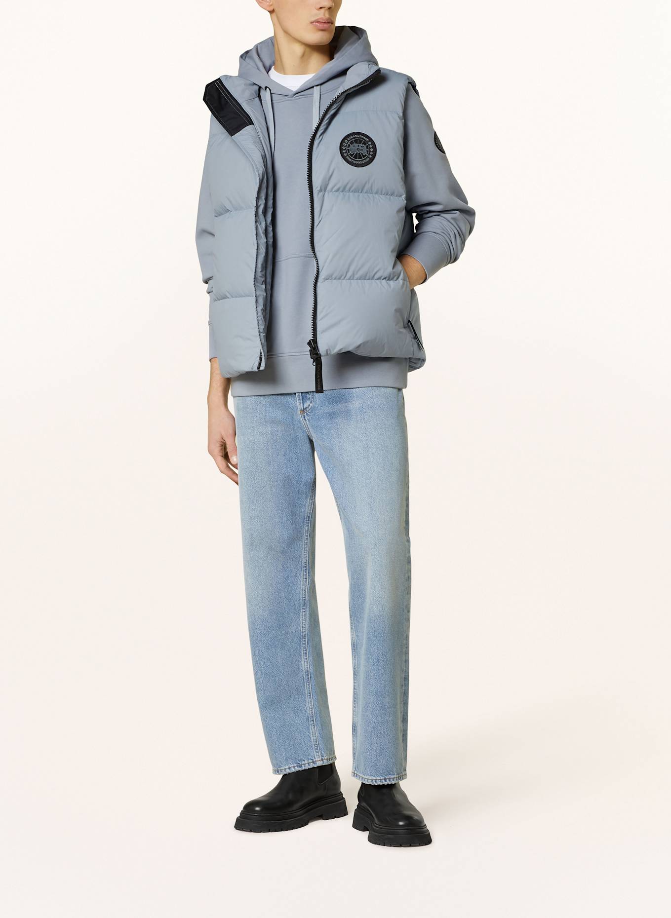 CANADA GOOSE Daunenweste LAWRENCE: BLAUGRAU