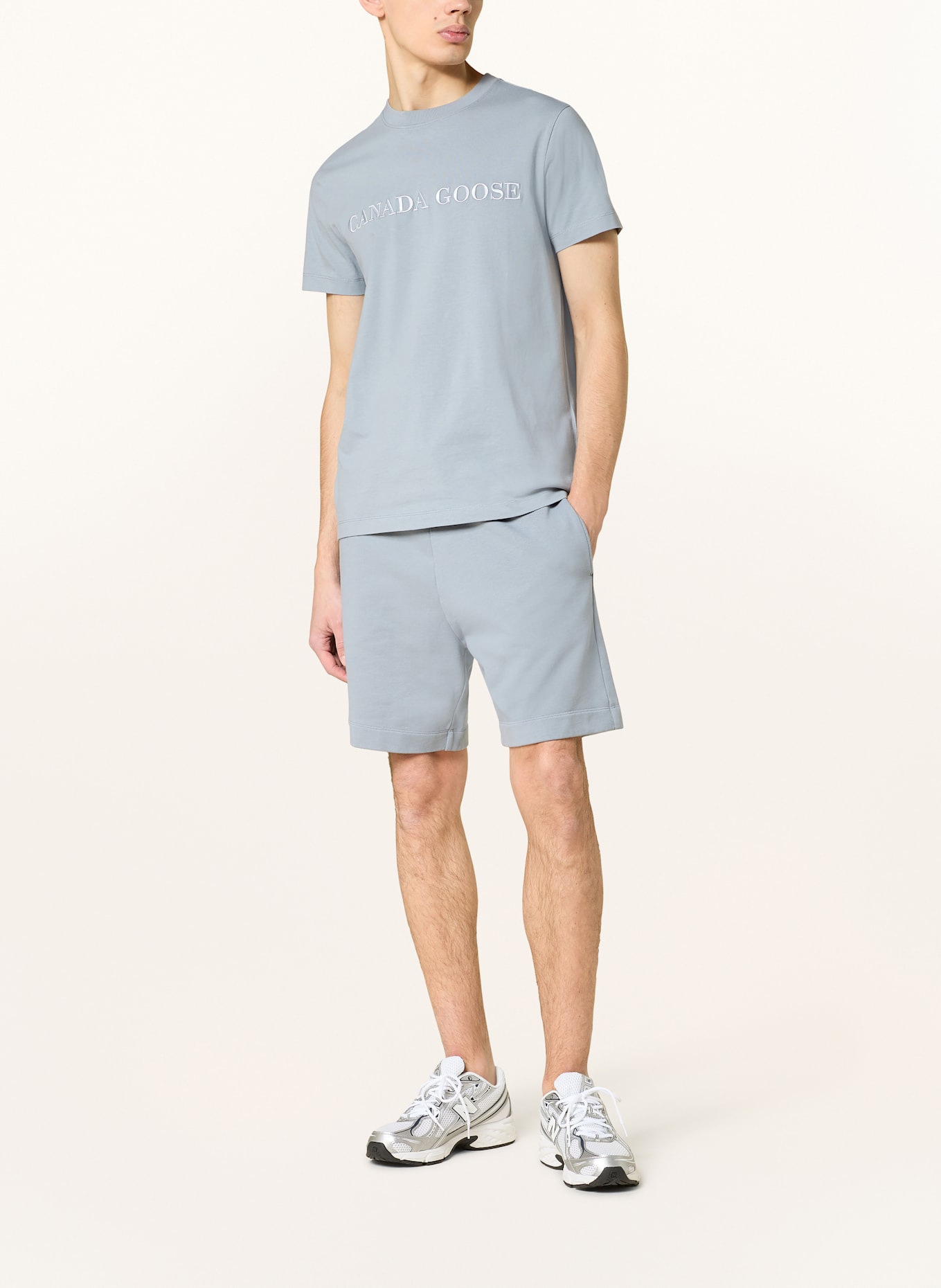 CANADA GOOSE T-Shirt EMERSEN: BLAUGRAU