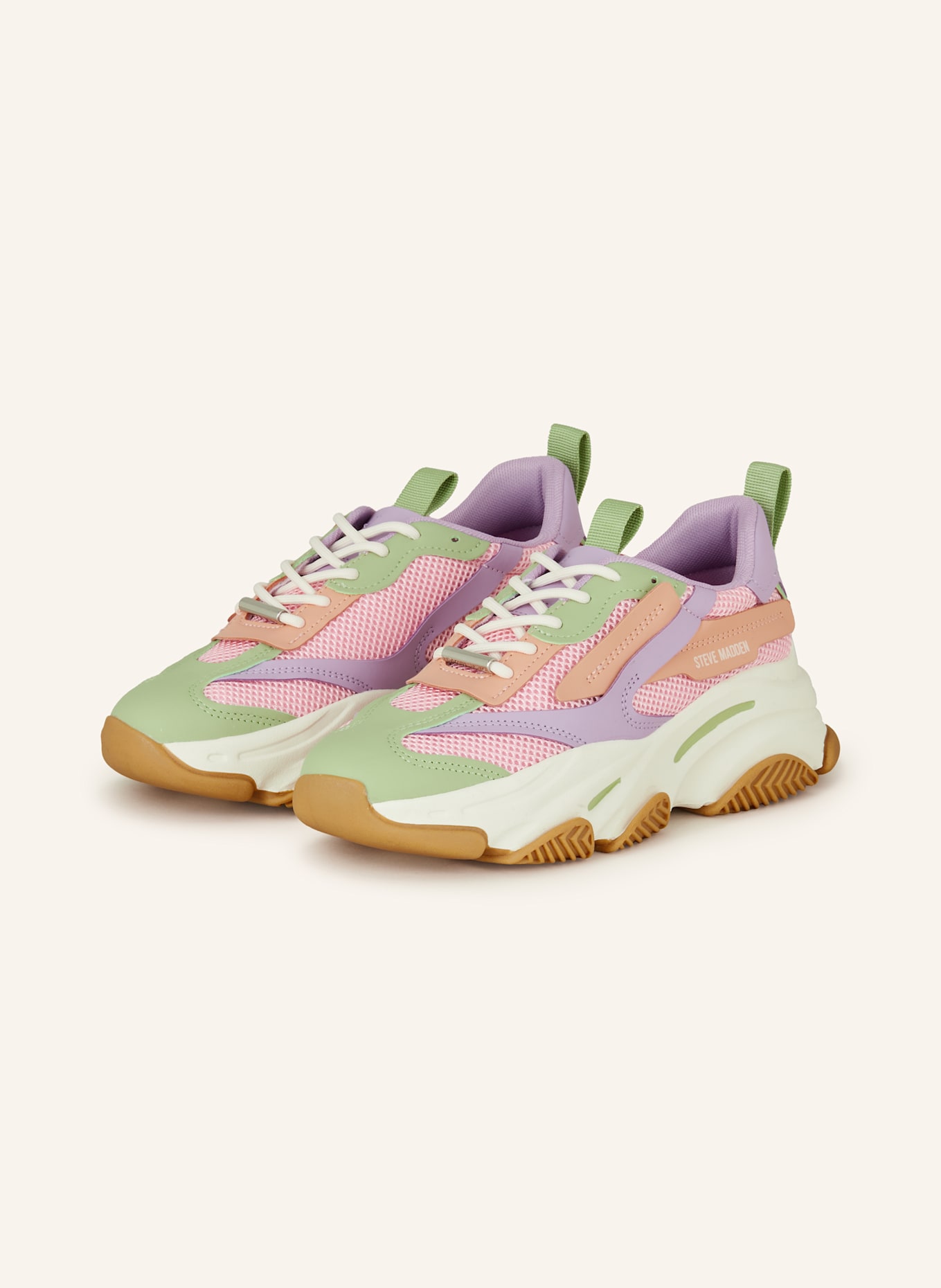STEVE MADDEN Sneaker POSSESSION-E: HELLGRÜN/ ROSA/ HELLLILA