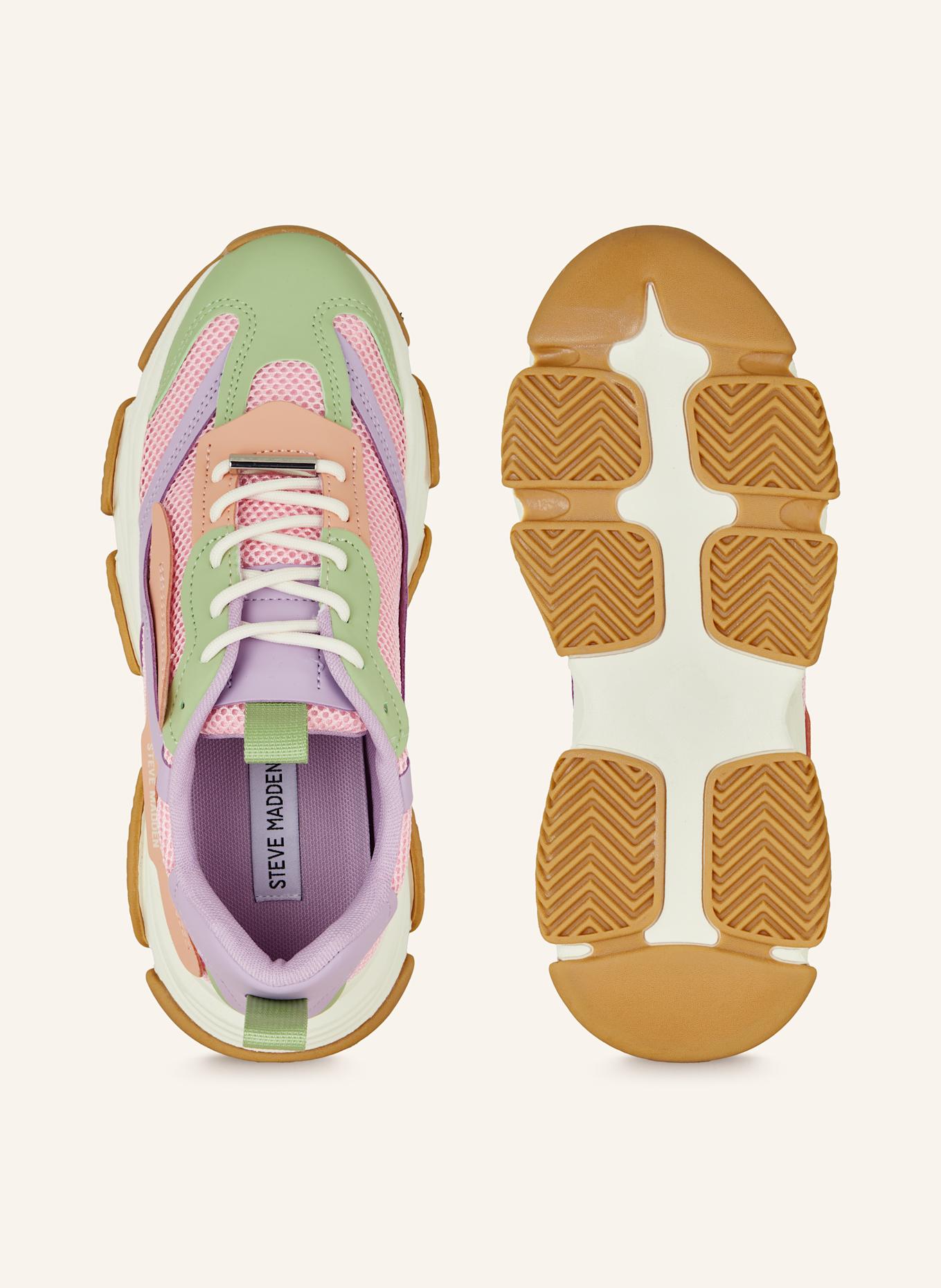 STEVE MADDEN Sneaker POSSESSION-E: HELLGRÜN/ ROSA/ HELLLILA