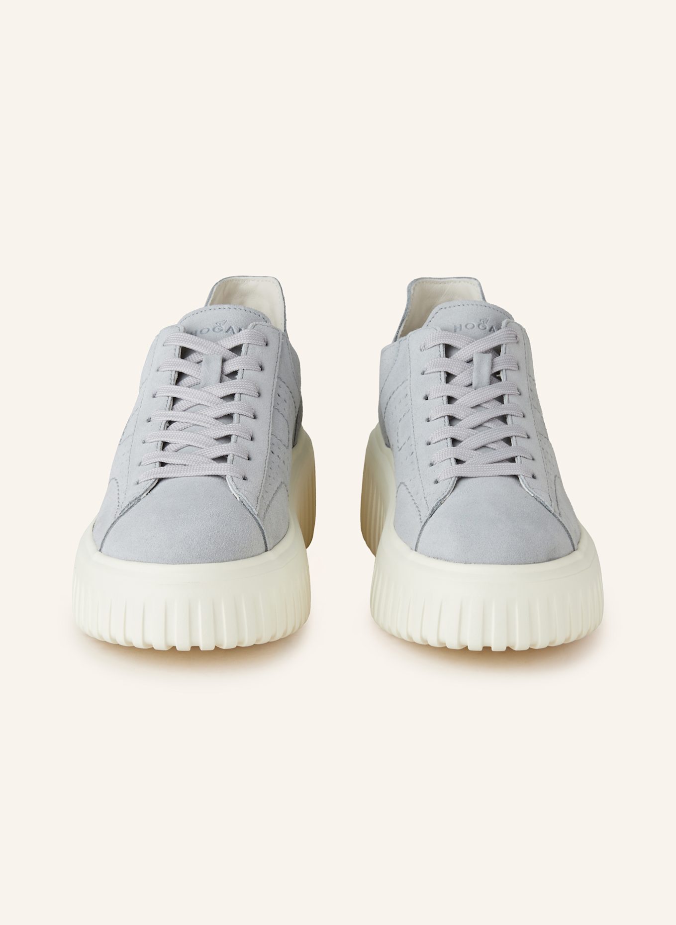 HOGAN Sneakersy: JASNOCZARY