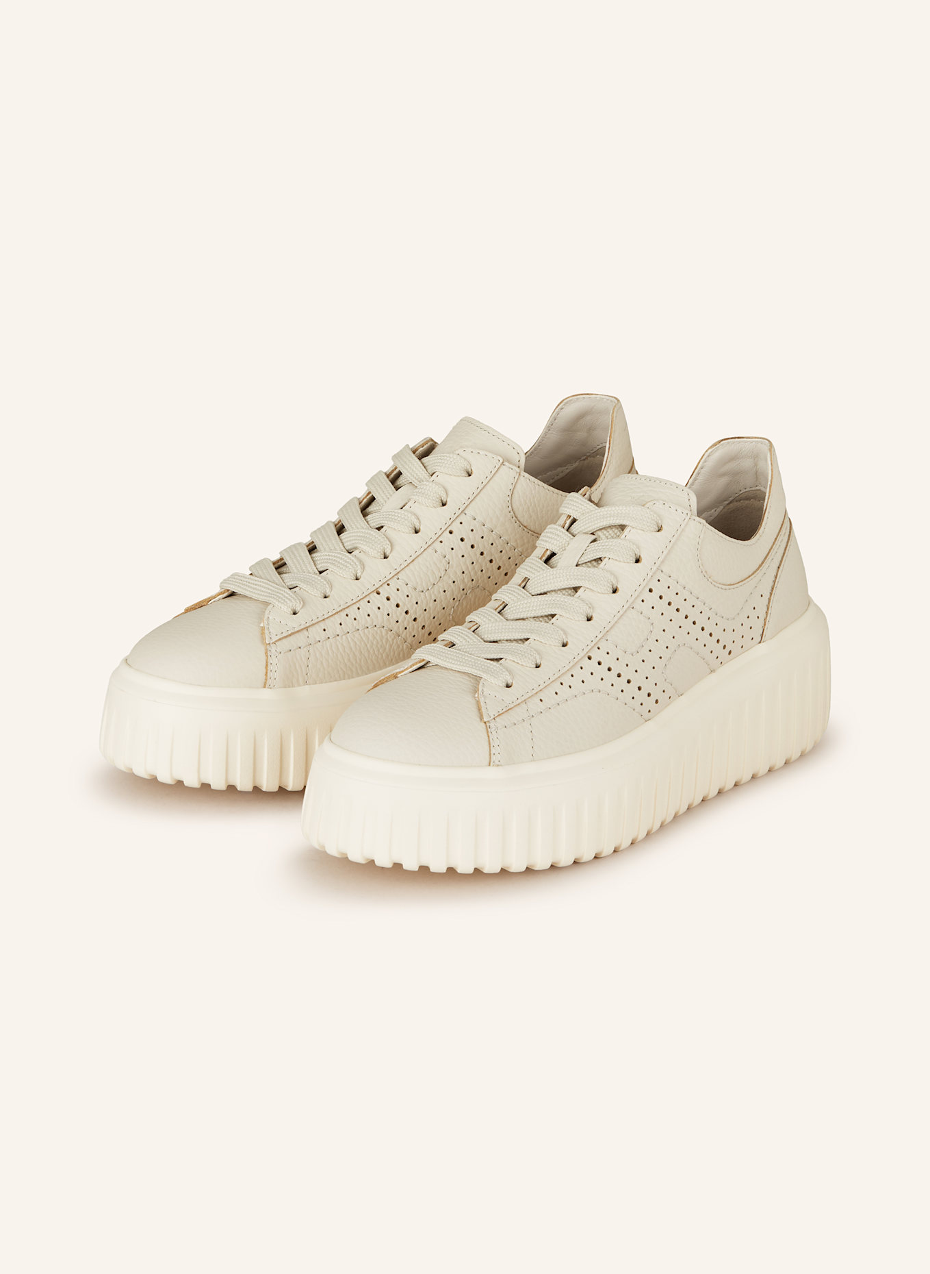 HOGAN Sneakersy: ECRU