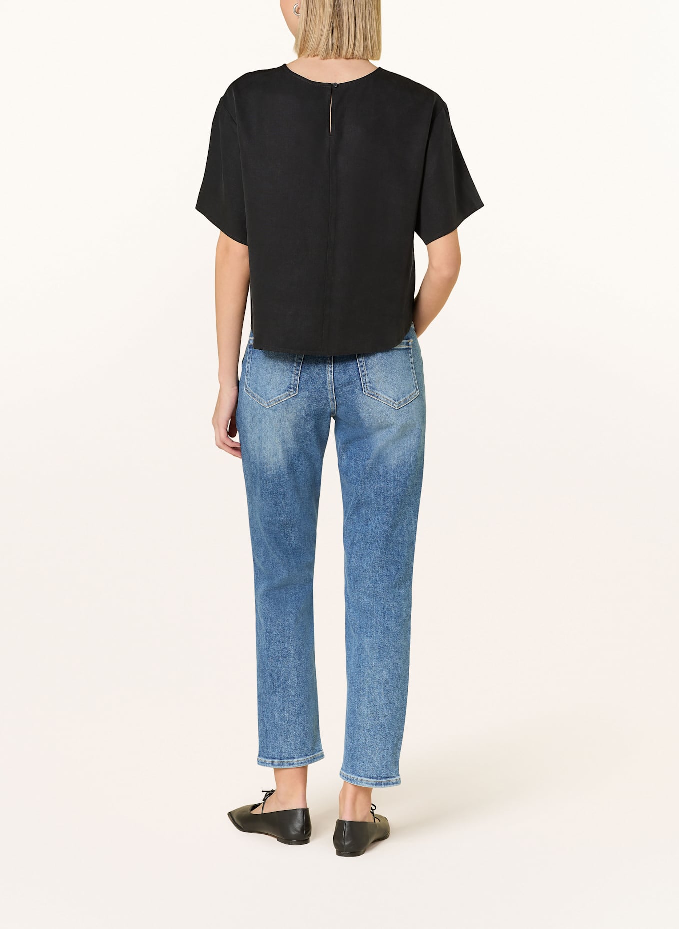 MORE & MORE Jeansy skinny HAZEL: 0962 middle blue denim