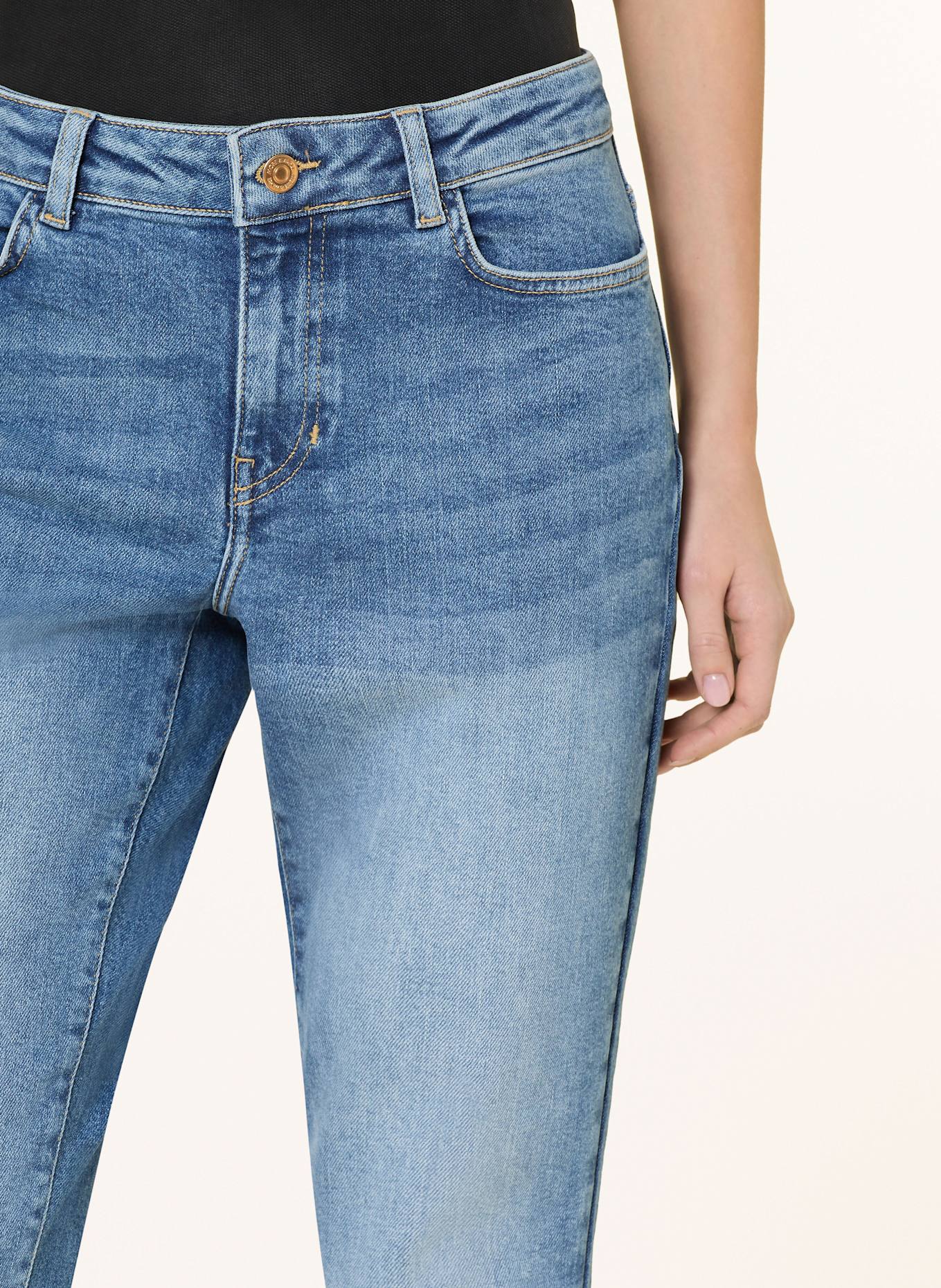 MORE & MORE Jeansy skinny HAZEL: 0962 middle blue denim