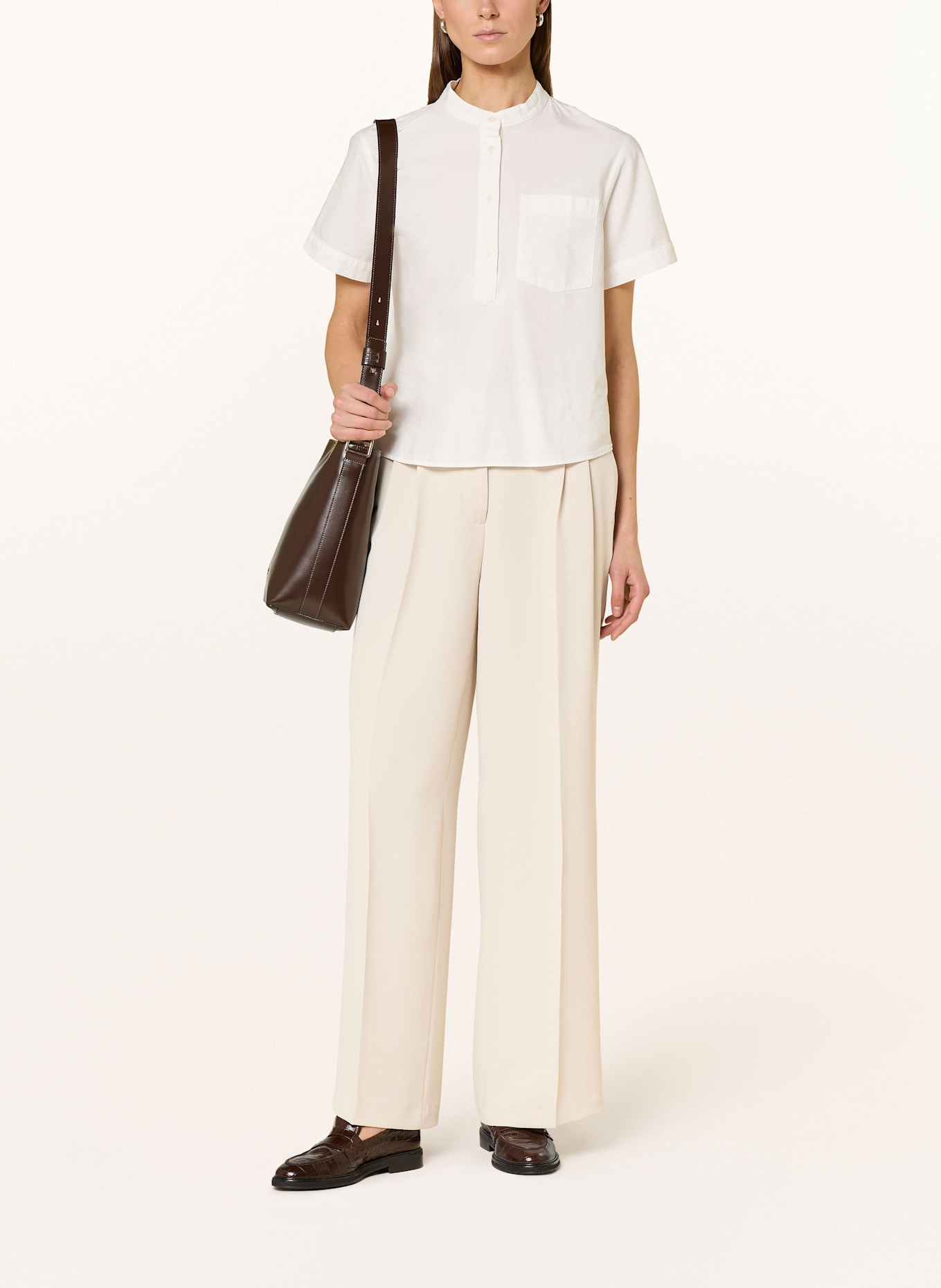 MORE & MORE Marlenehose: BEIGE