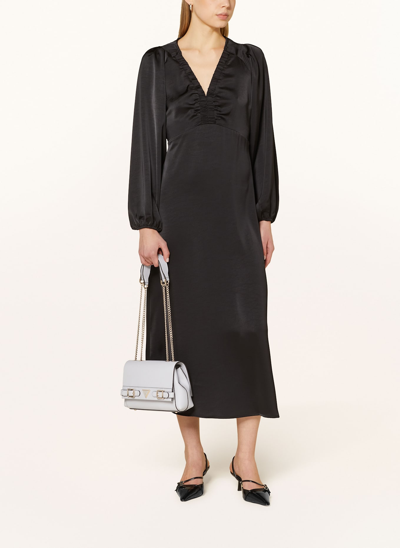 GUESS Schultertasche ECO ALI: HELLLILA