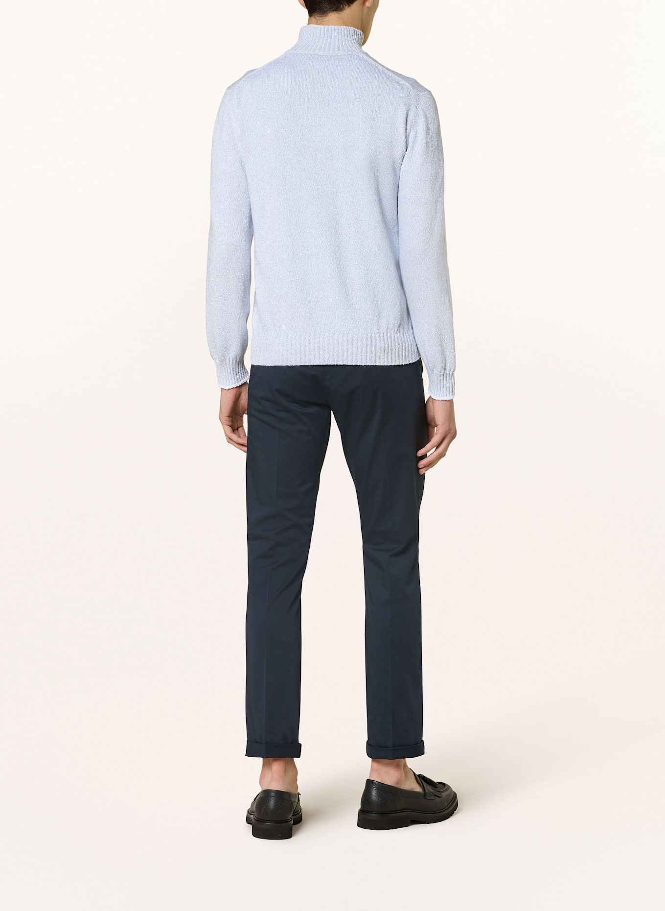 FEDELI Troyer FAVONIO: TMAVĚ MODRÁ / BÍLÁ