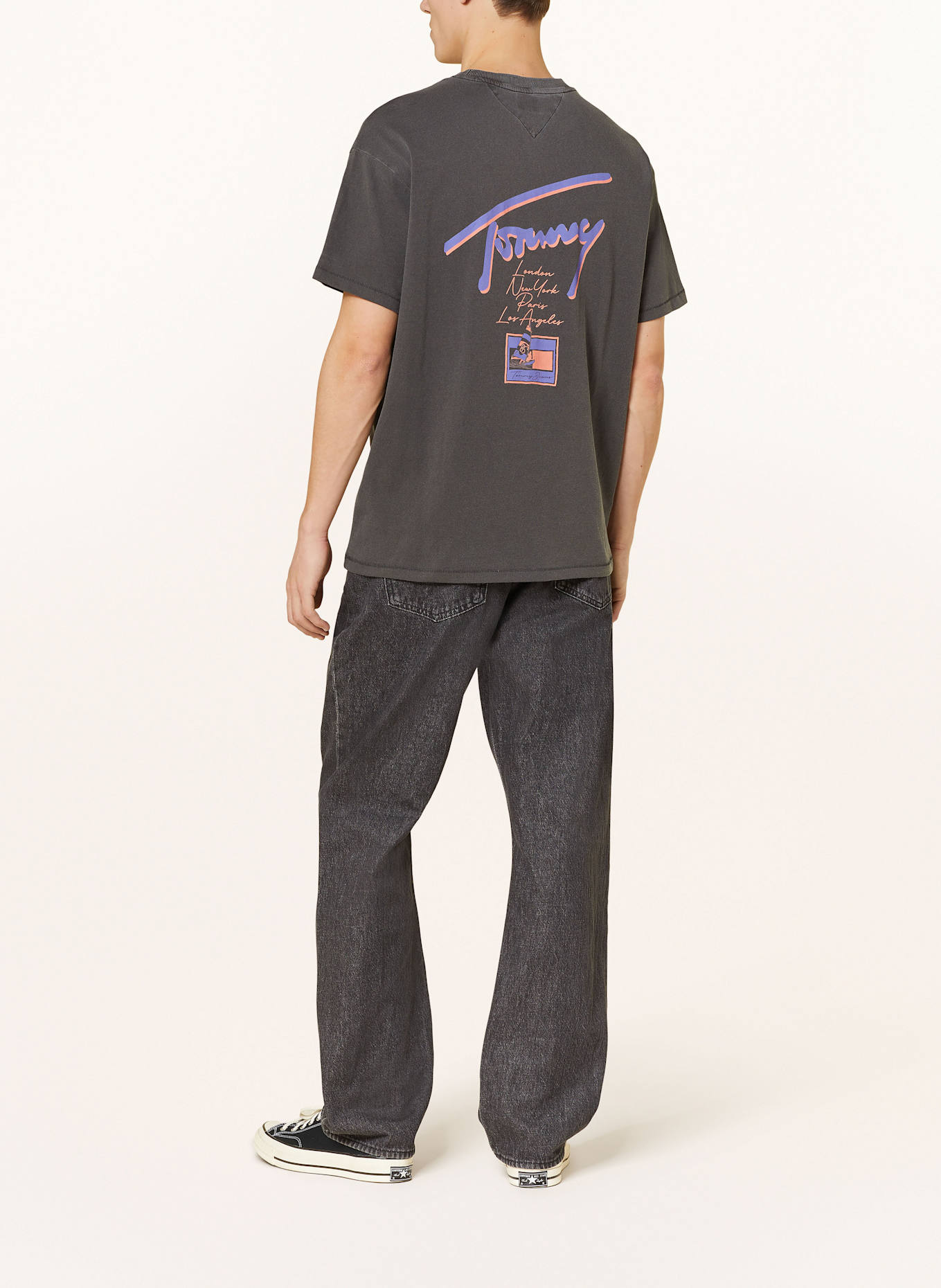 TOMMY JEANS T-shirt: CZIEMNOSZARY