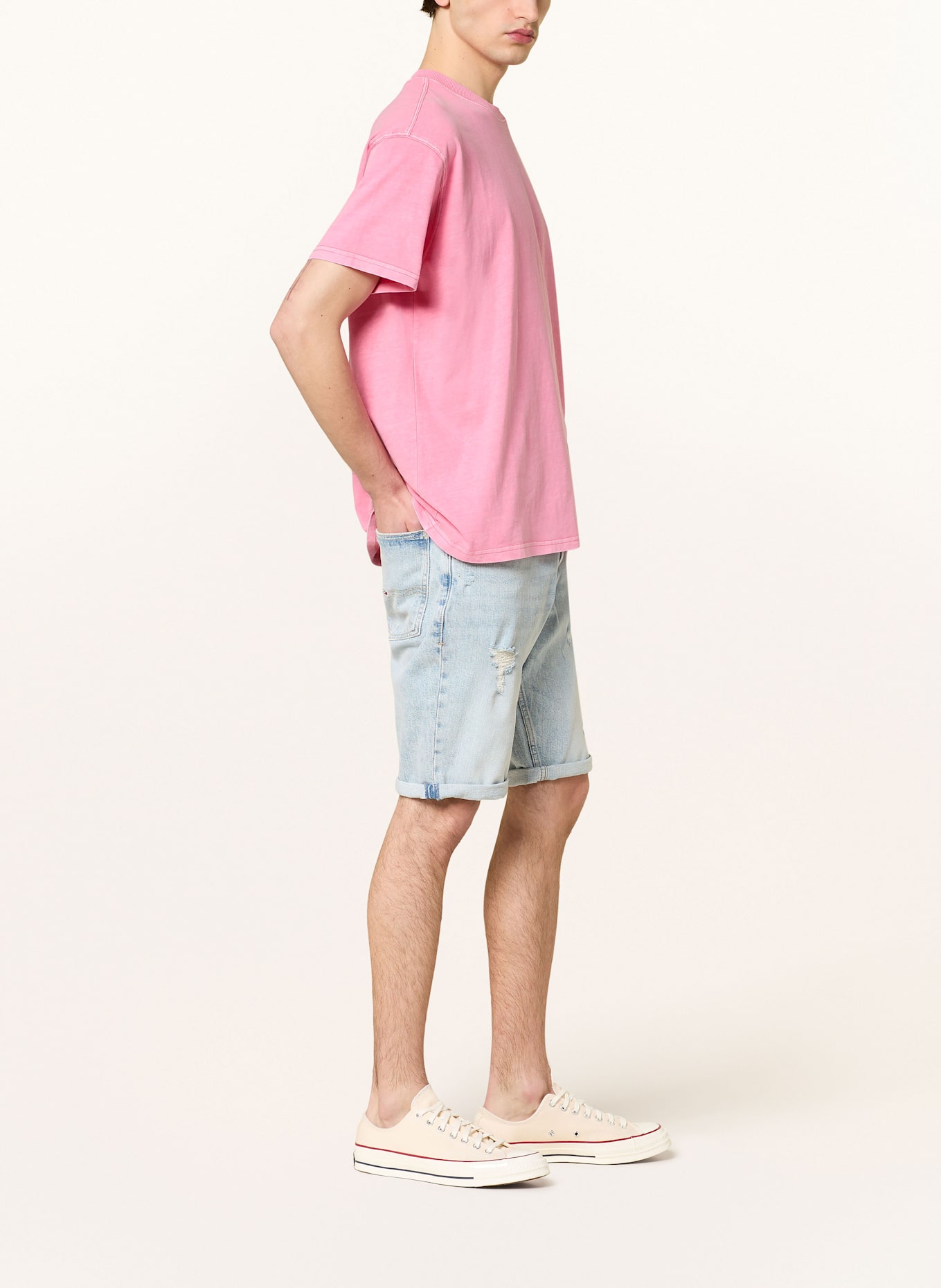 TOMMY JEANS Jeansshorts RONNIE: 1AB Denim Ultra Light