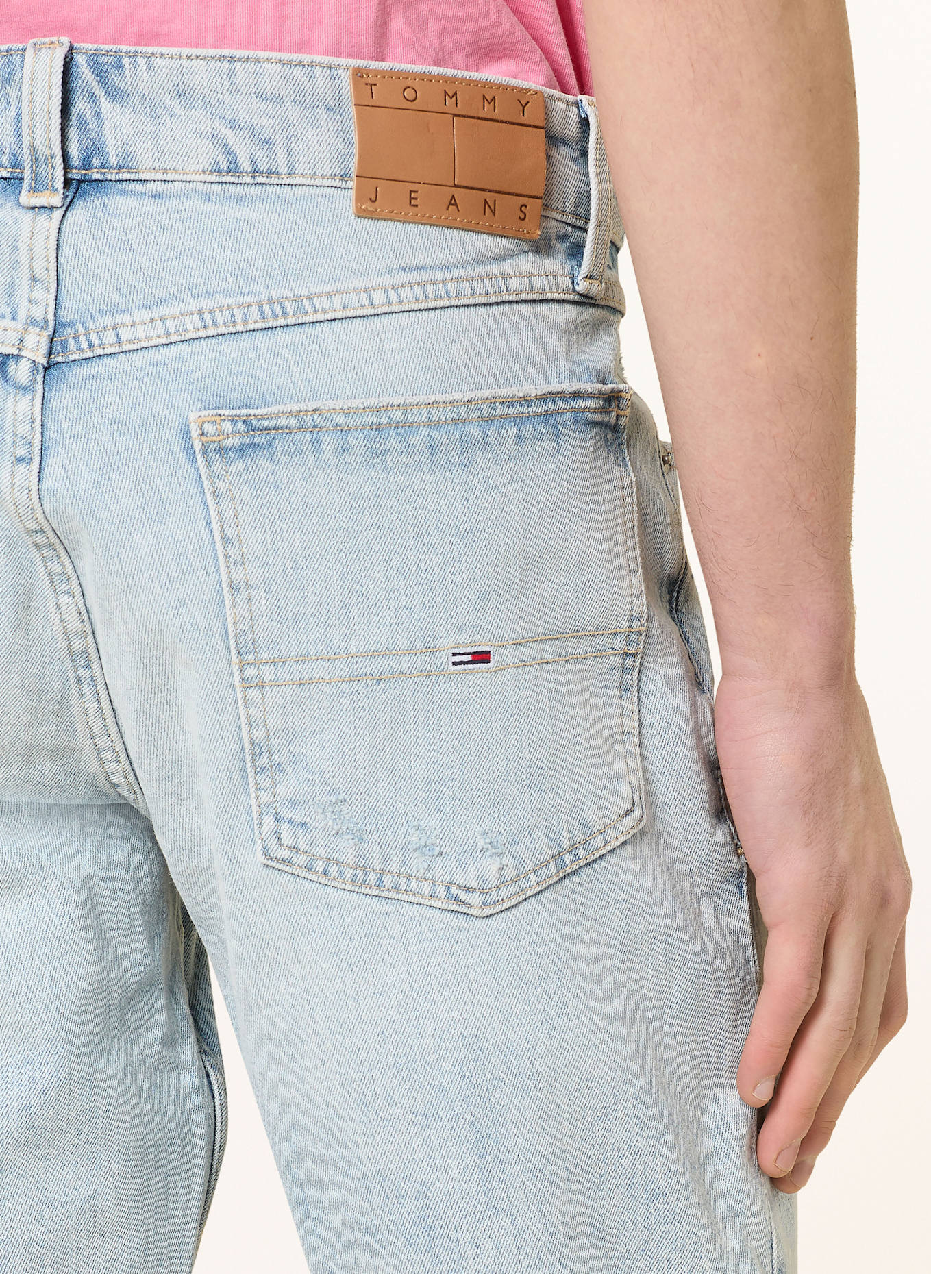 TOMMY JEANS Jeansshorts RONNIE: 1AB Denim Ultra Light