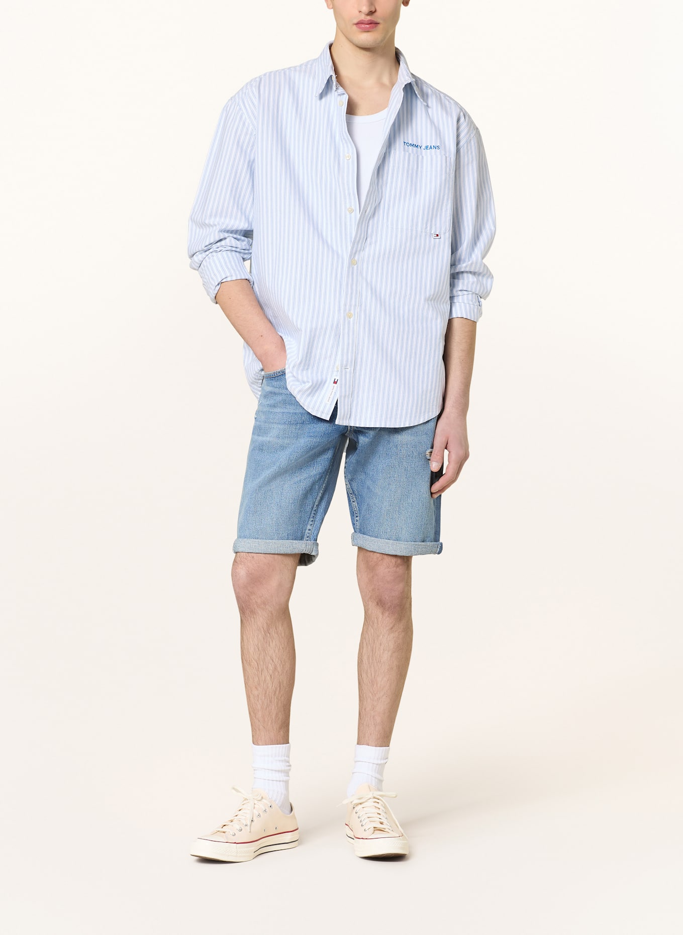 TOMMY JEANS Denim shorts RONNIE: 1A5 Denim Medium