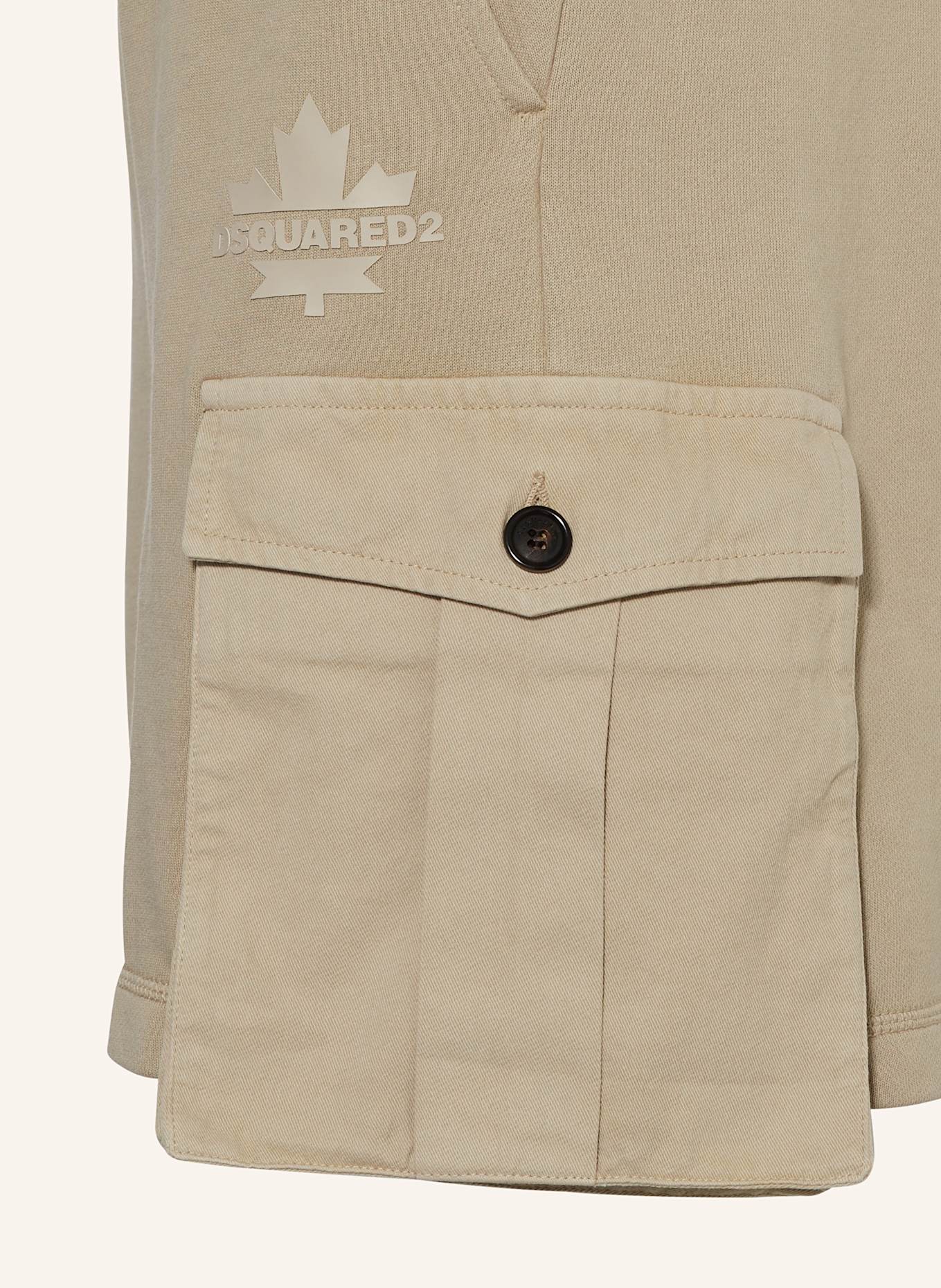 DSQUARED2 Cargoshorts: BEIGE
