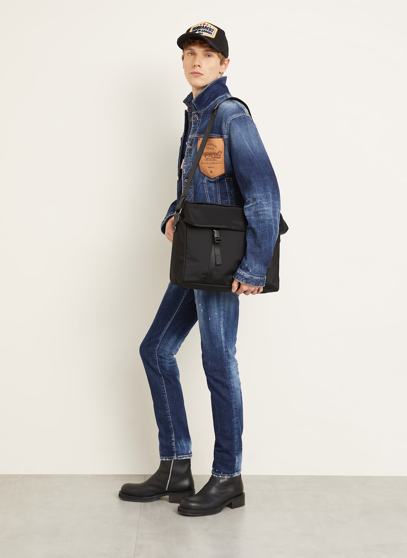 DSQUARED2 Business-Tasche: SCHWARZ