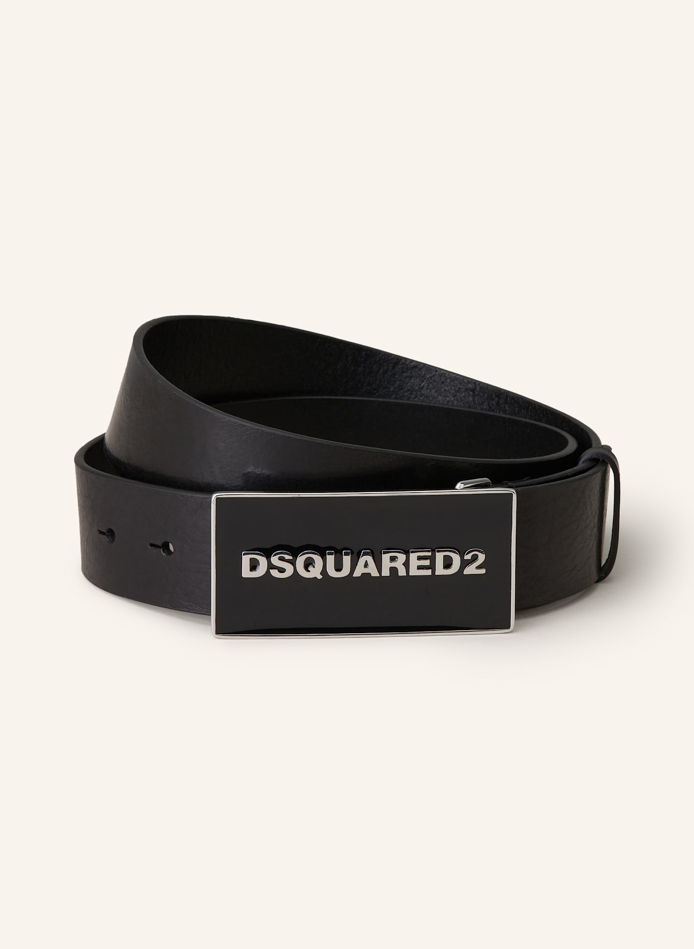 DSQUARED2 Ledergürtel: SCHWARZ