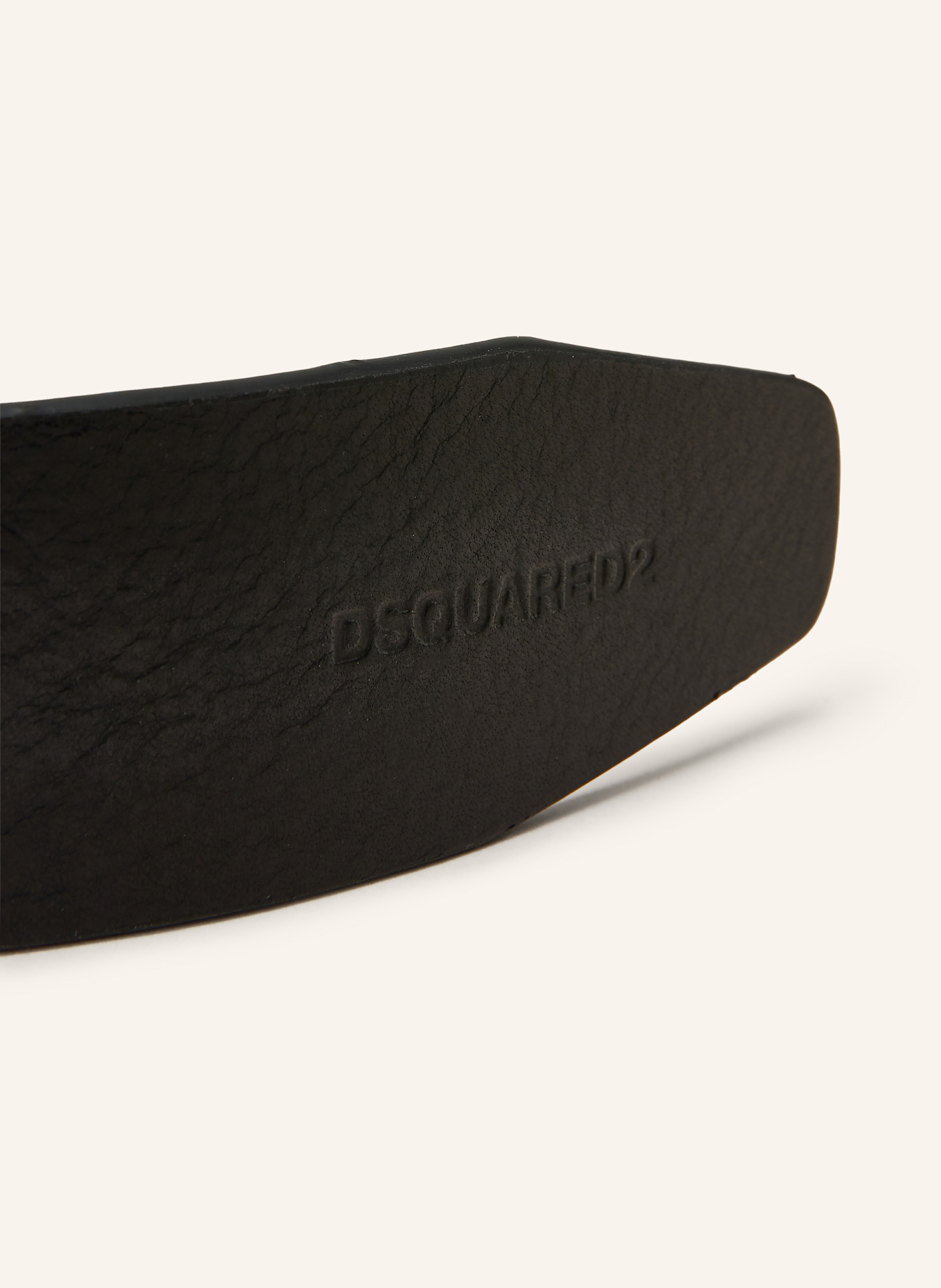 DSQUARED2 Ledergürtel: SCHWARZ