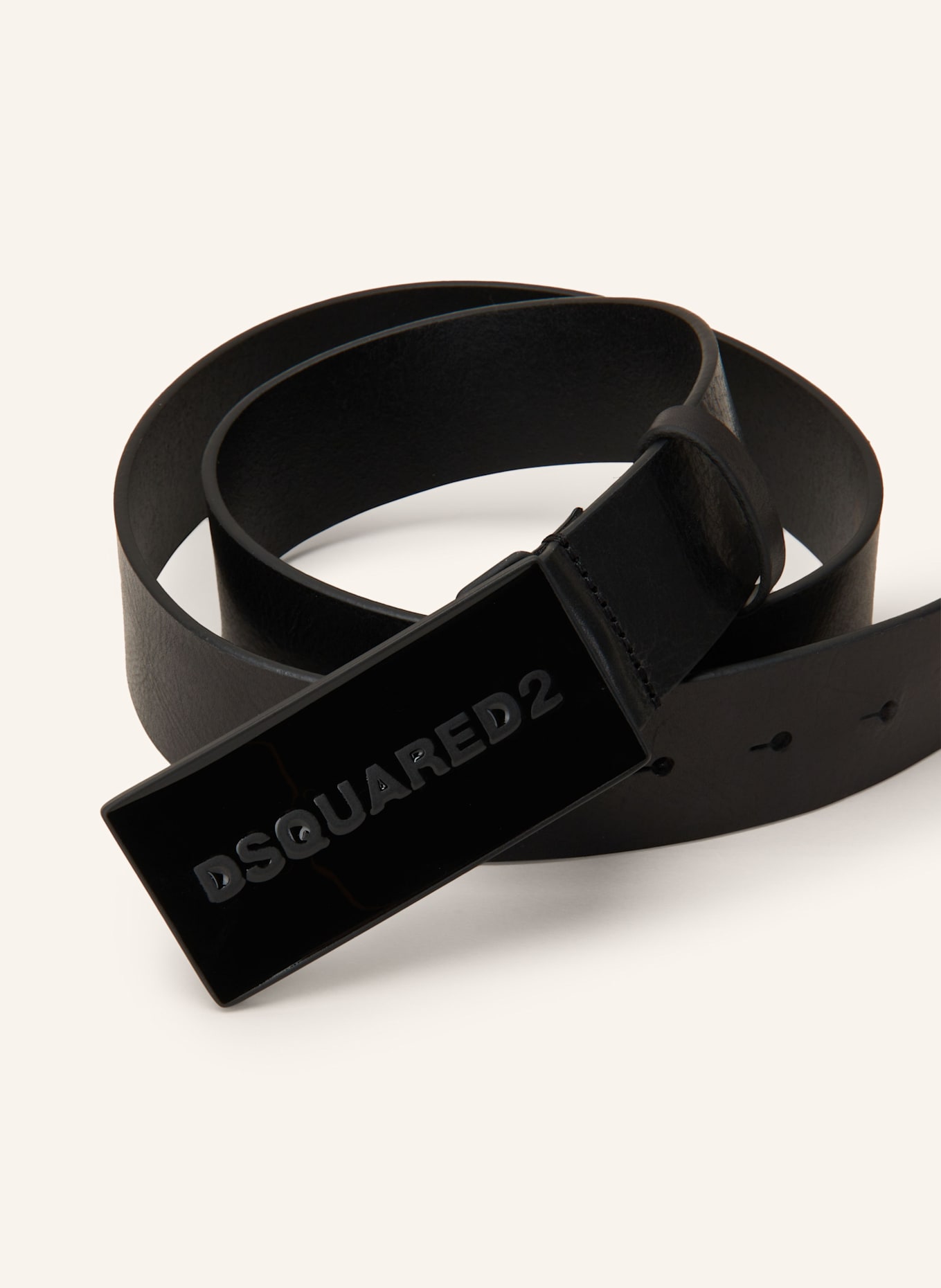 DSQUARED2 Ledergürtel: SCHWARZ