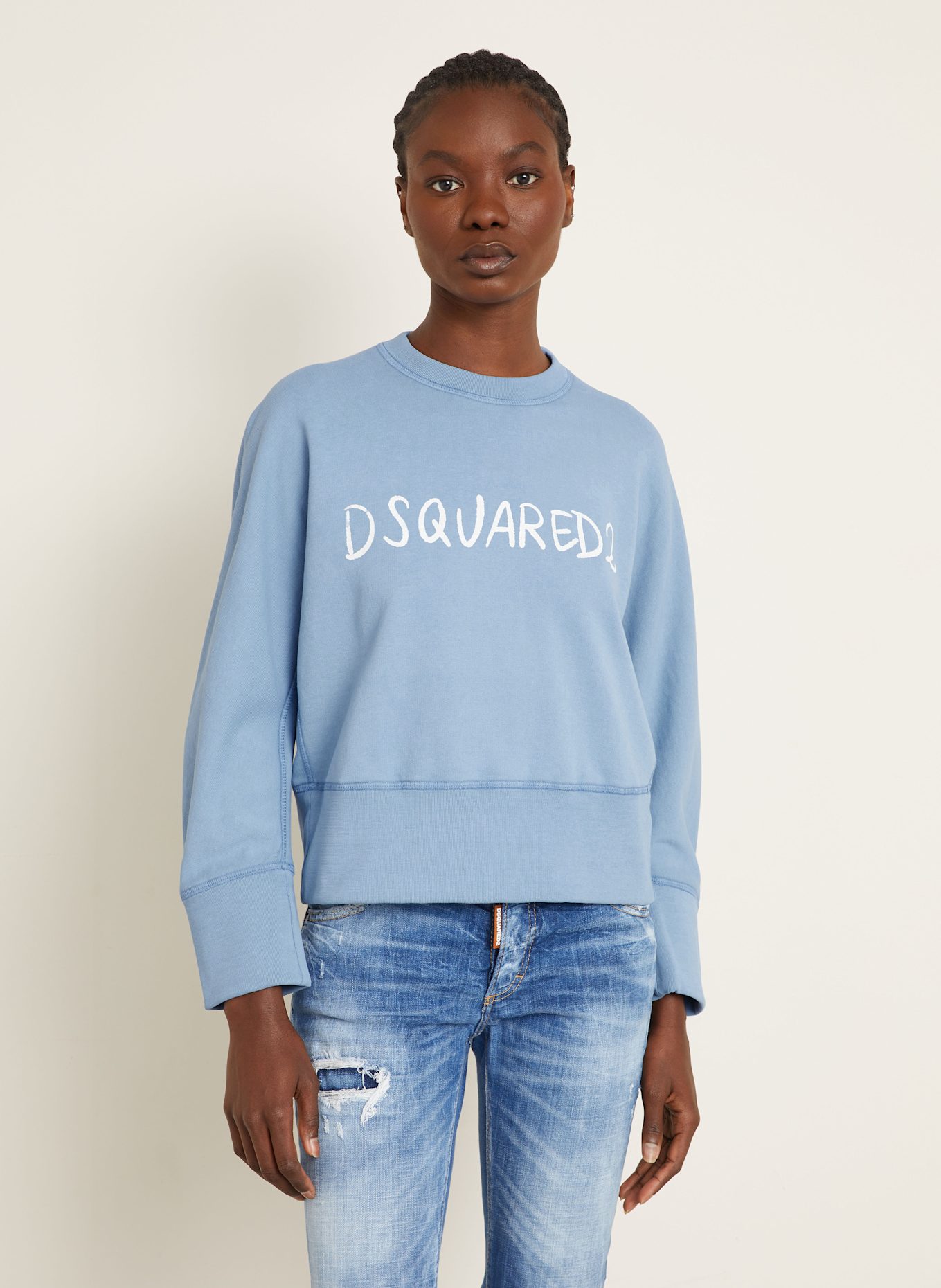 DSQUARED2 Sweatshirt DEAN: HELLBLAU