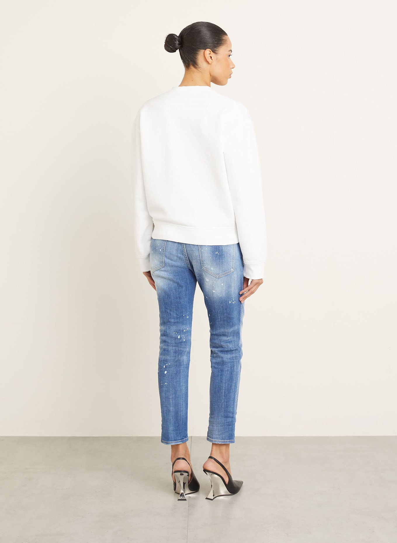 DSQUARED2 Skinny jeans COOL GIRL: 470 NAVY BLUE