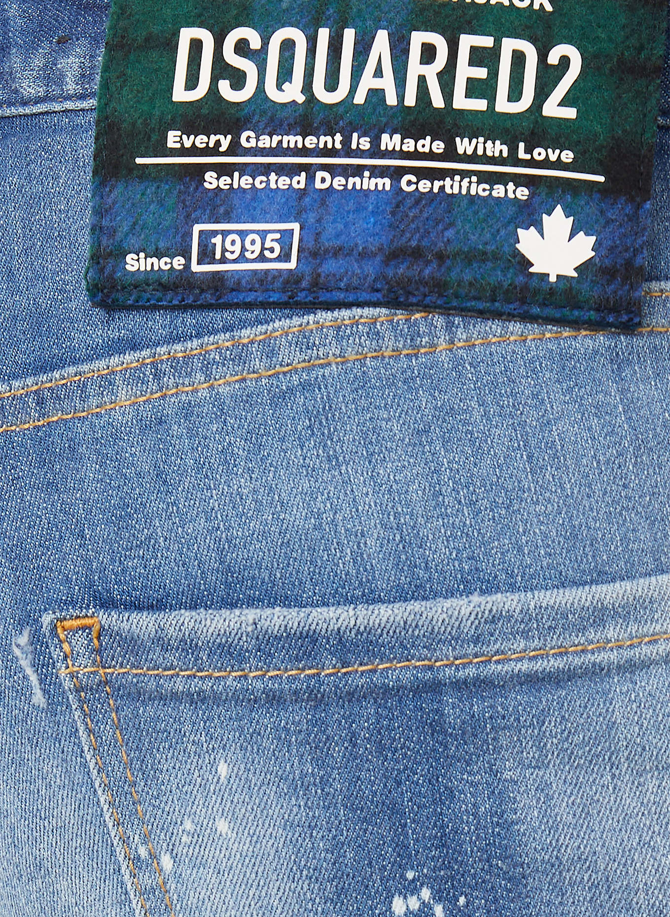 DSQUARED2 Skinny jeans COOL GIRL: 470 NAVY BLUE