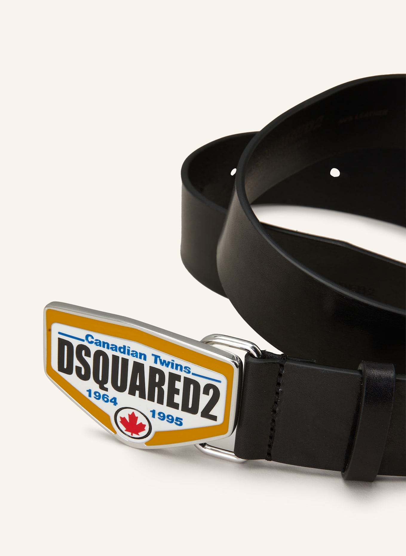 DSQUARED2 Ledergürtel: SCHWARZ