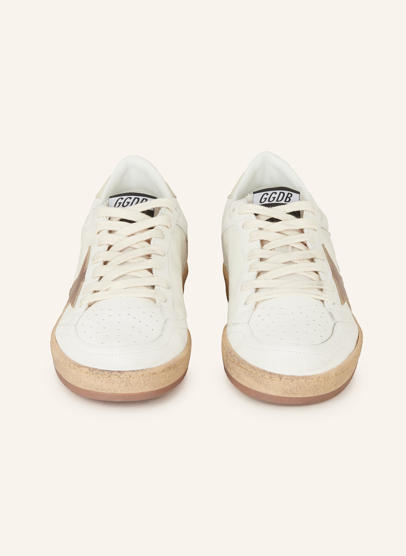 GOLDEN GOOSE Sneakers BALL STAR: WHITE / ROSE