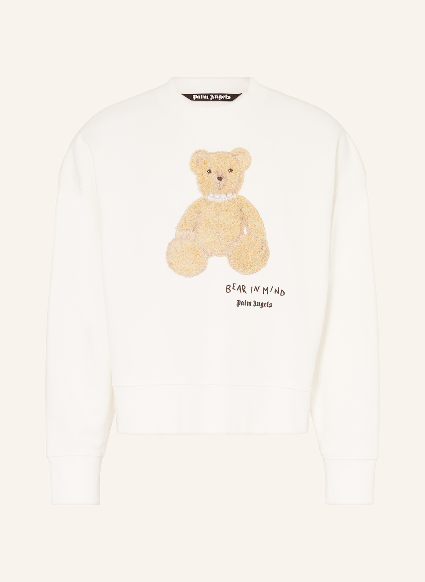 Palm Angels Bluza nierozpinana: BIAŁY/ BRĄZOWY