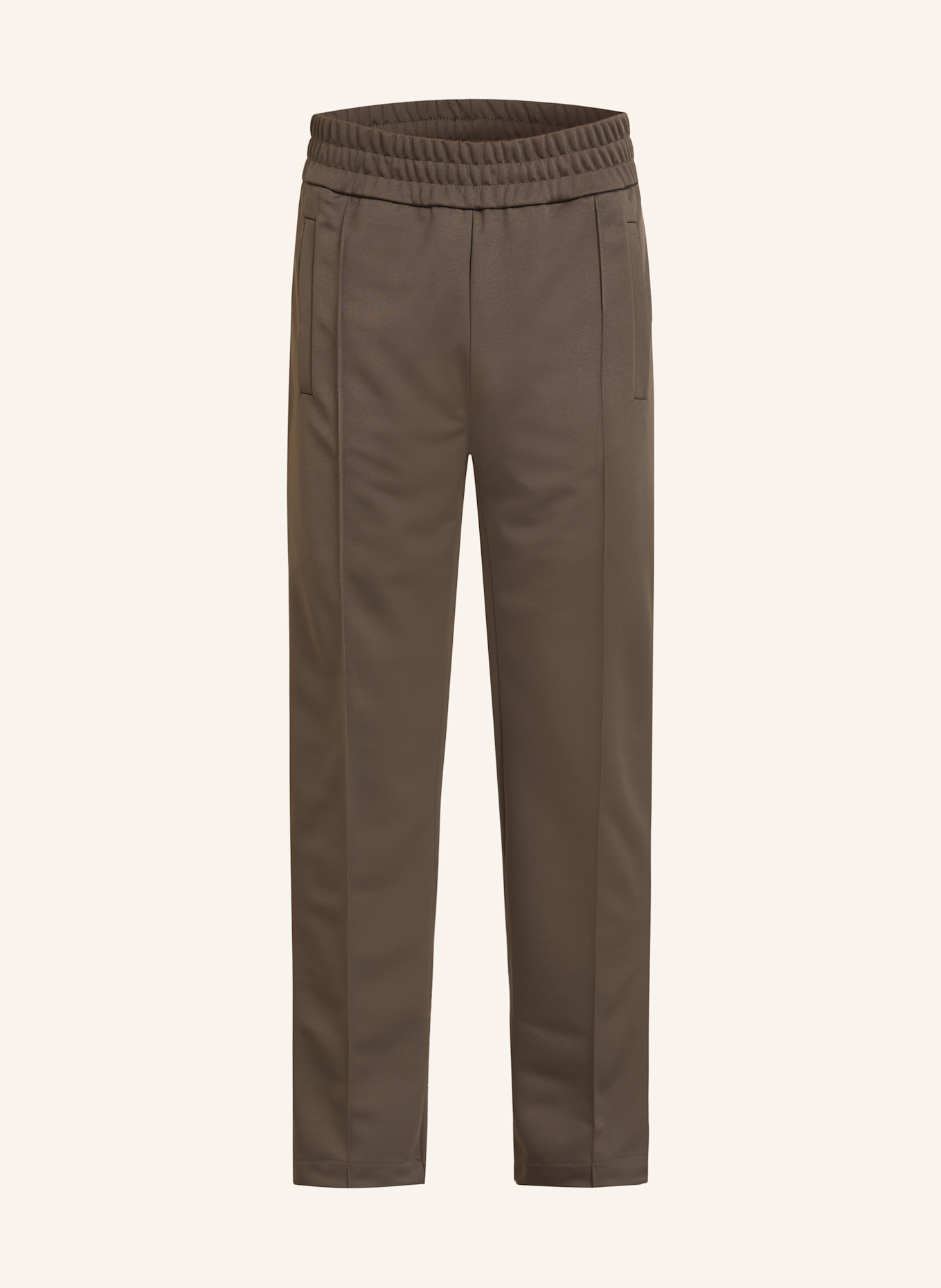 Palm Angels Spodnie w stylu dresowym slim fit: CIEMNOBRĄZOWY