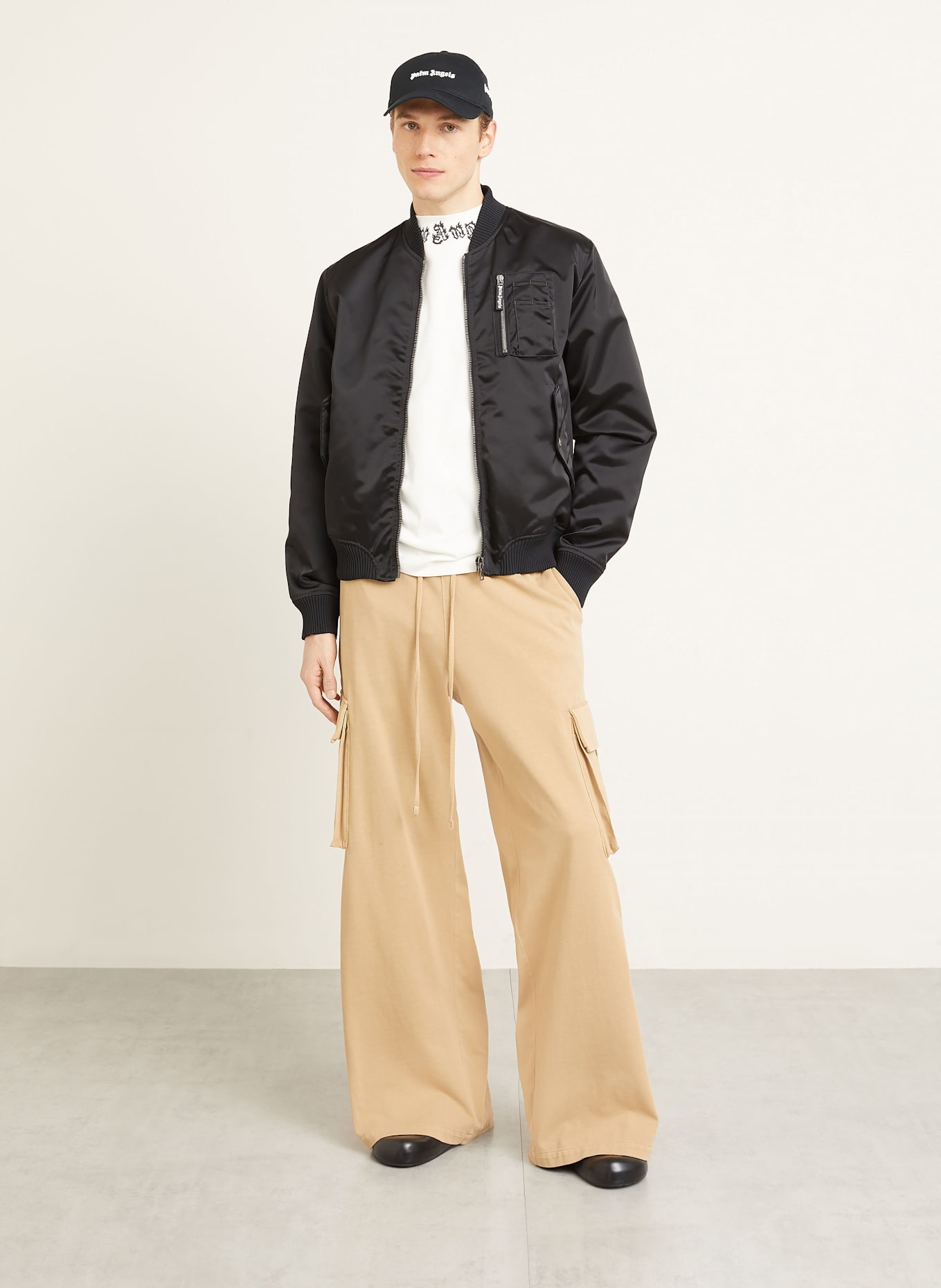 Palm Angels Sweatpants: CAMEL