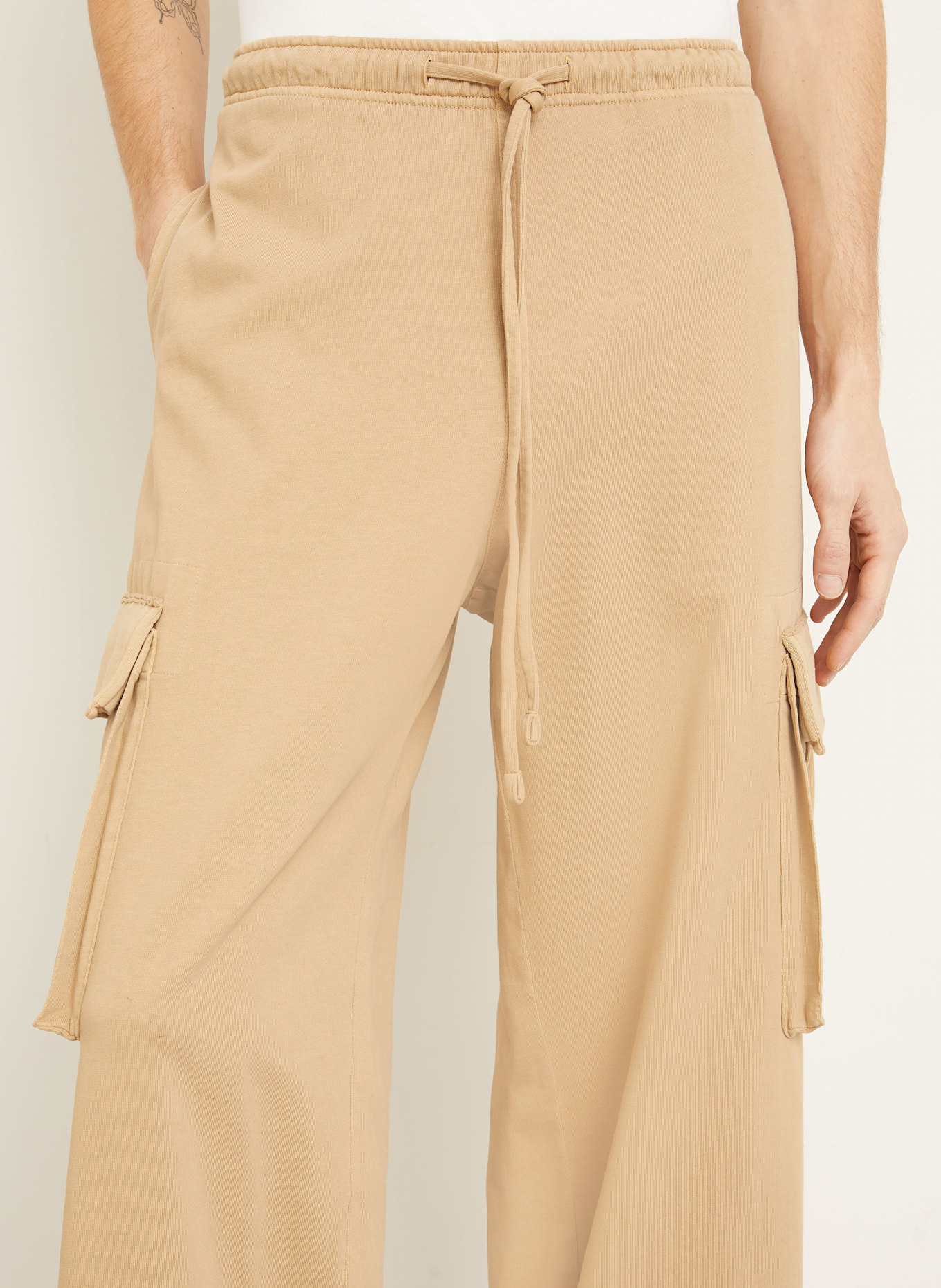 Palm Angels Sweatpants: CAMEL
