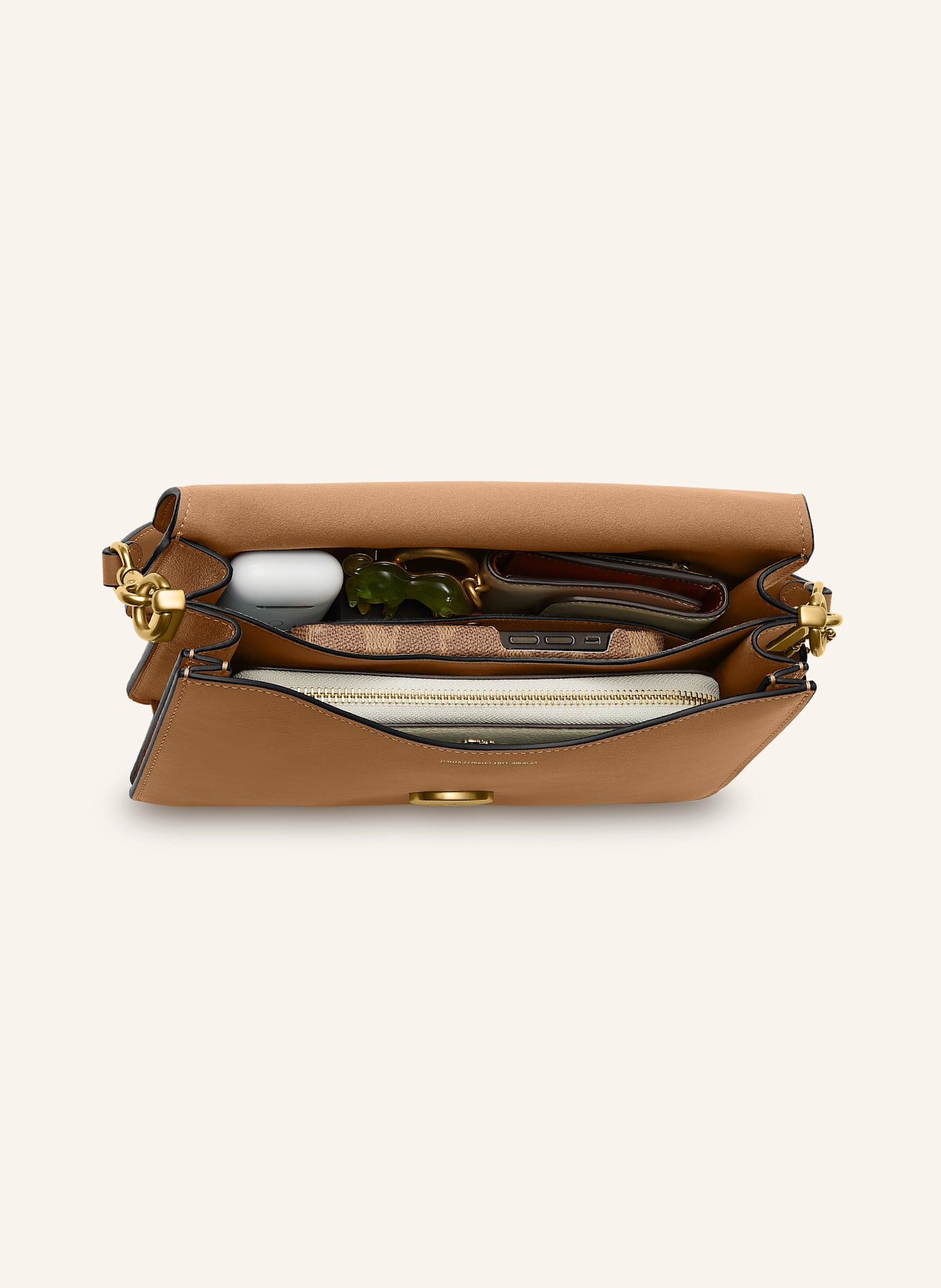 COACH Crossbody bag: LIGHT BROWN