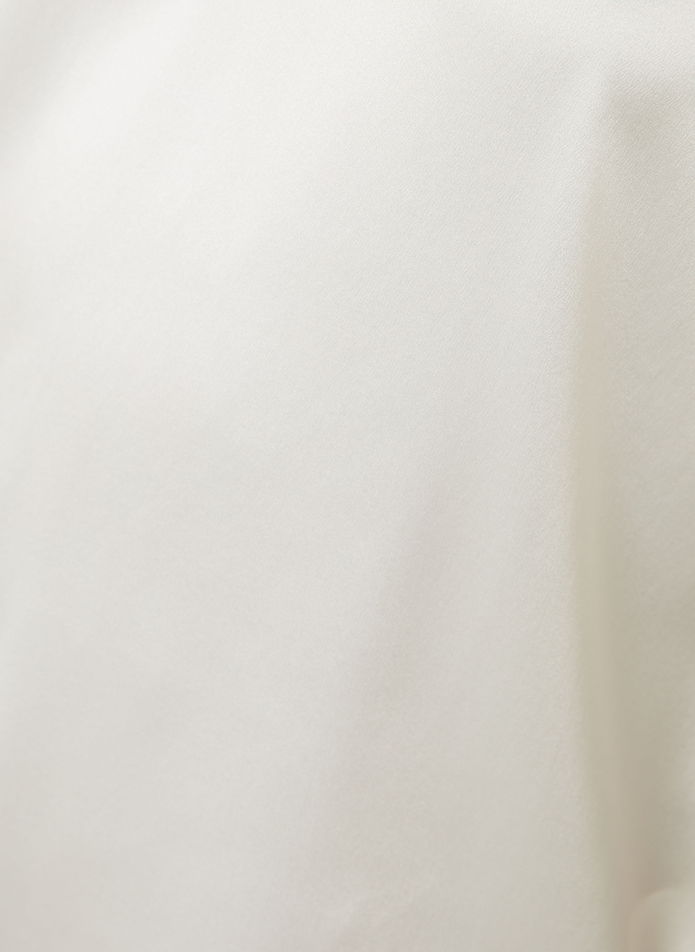 BRUNELLO CUCINELLI Chemisier en soie avec pierres décoratives: ÉCRU