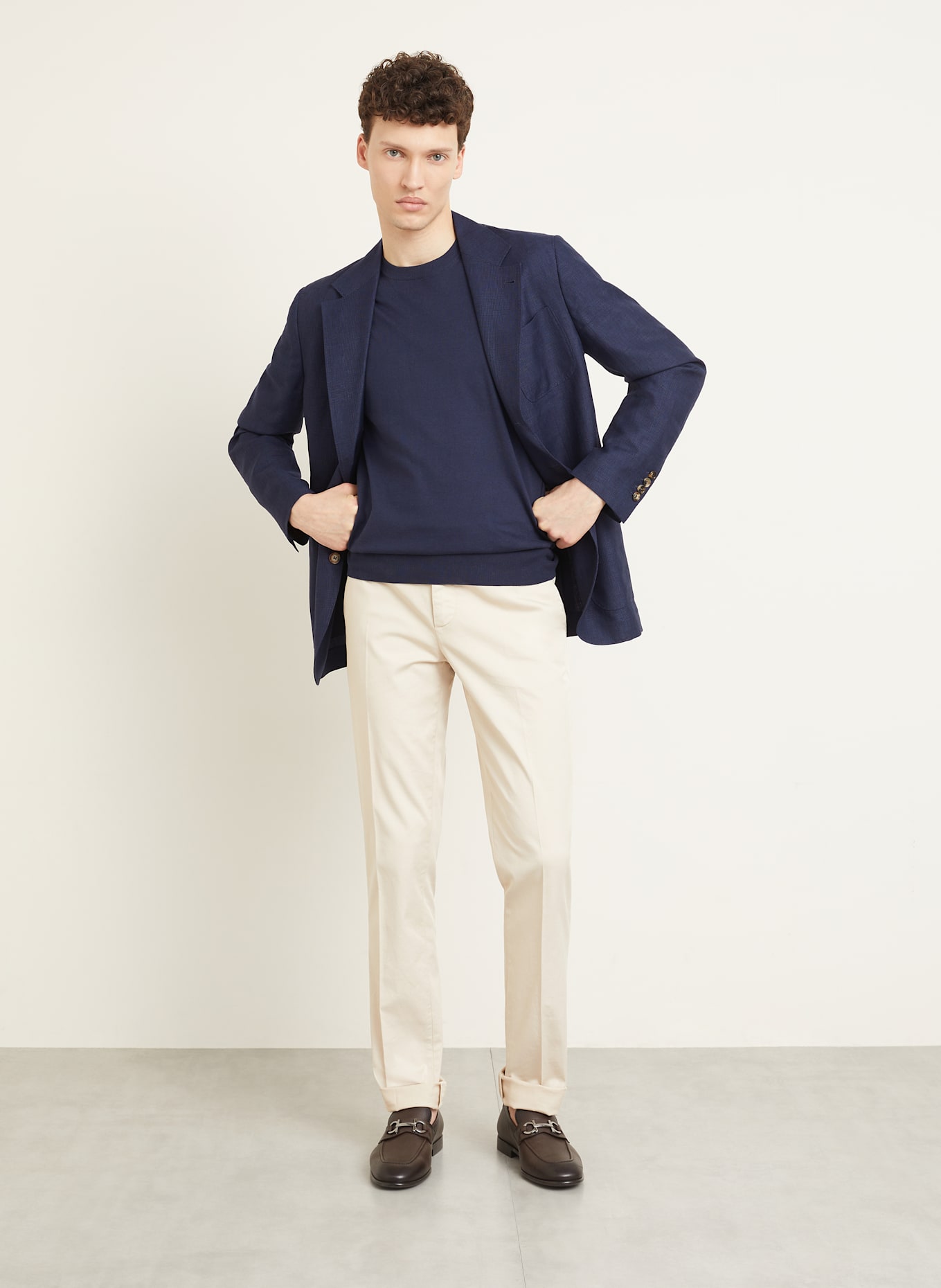BRUNELLO CUCINELLI Sweater: DARK BLUE