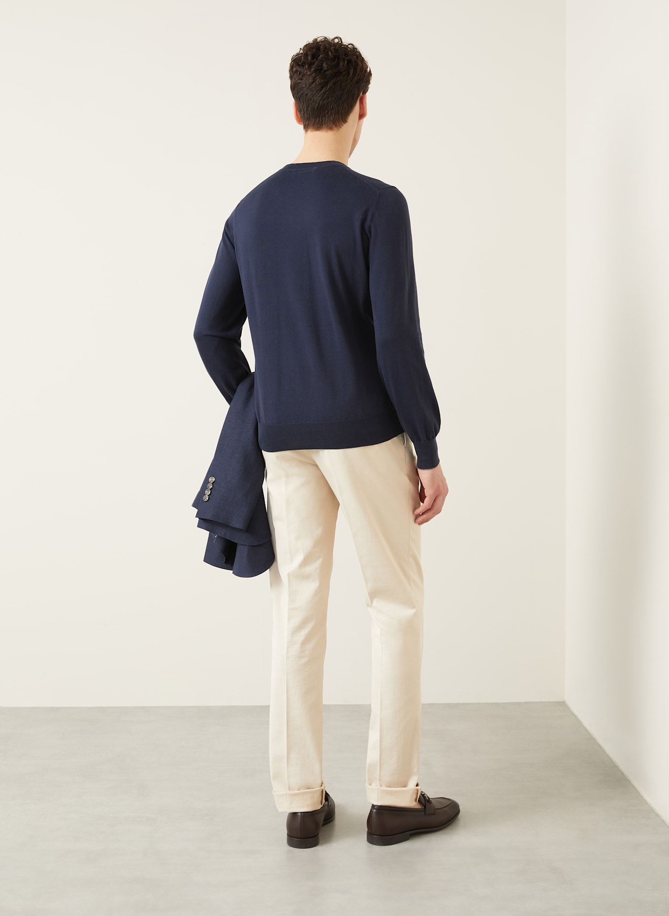 BRUNELLO CUCINELLI Sweater: DARK BLUE