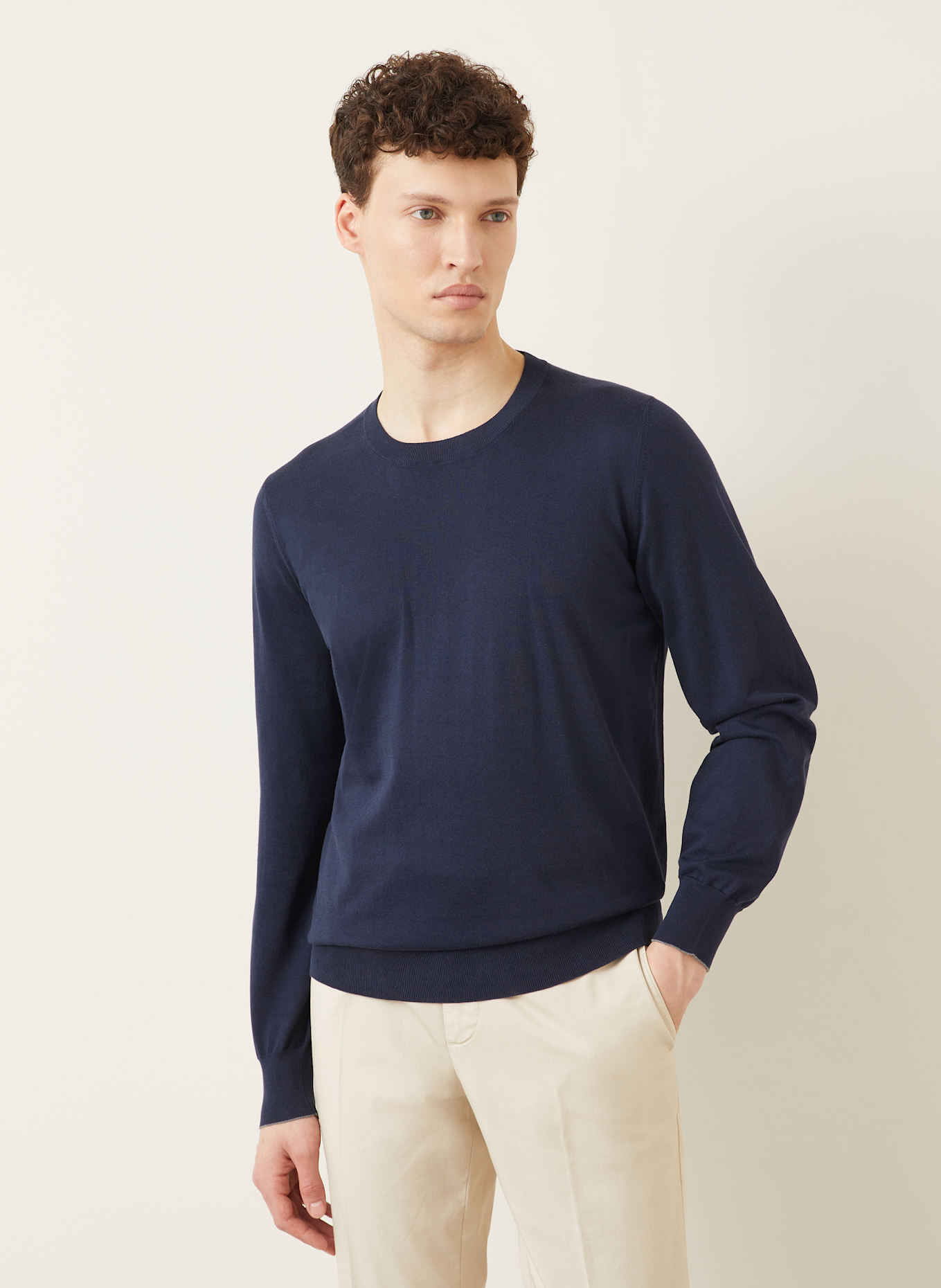 BRUNELLO CUCINELLI Sweater: DARK BLUE