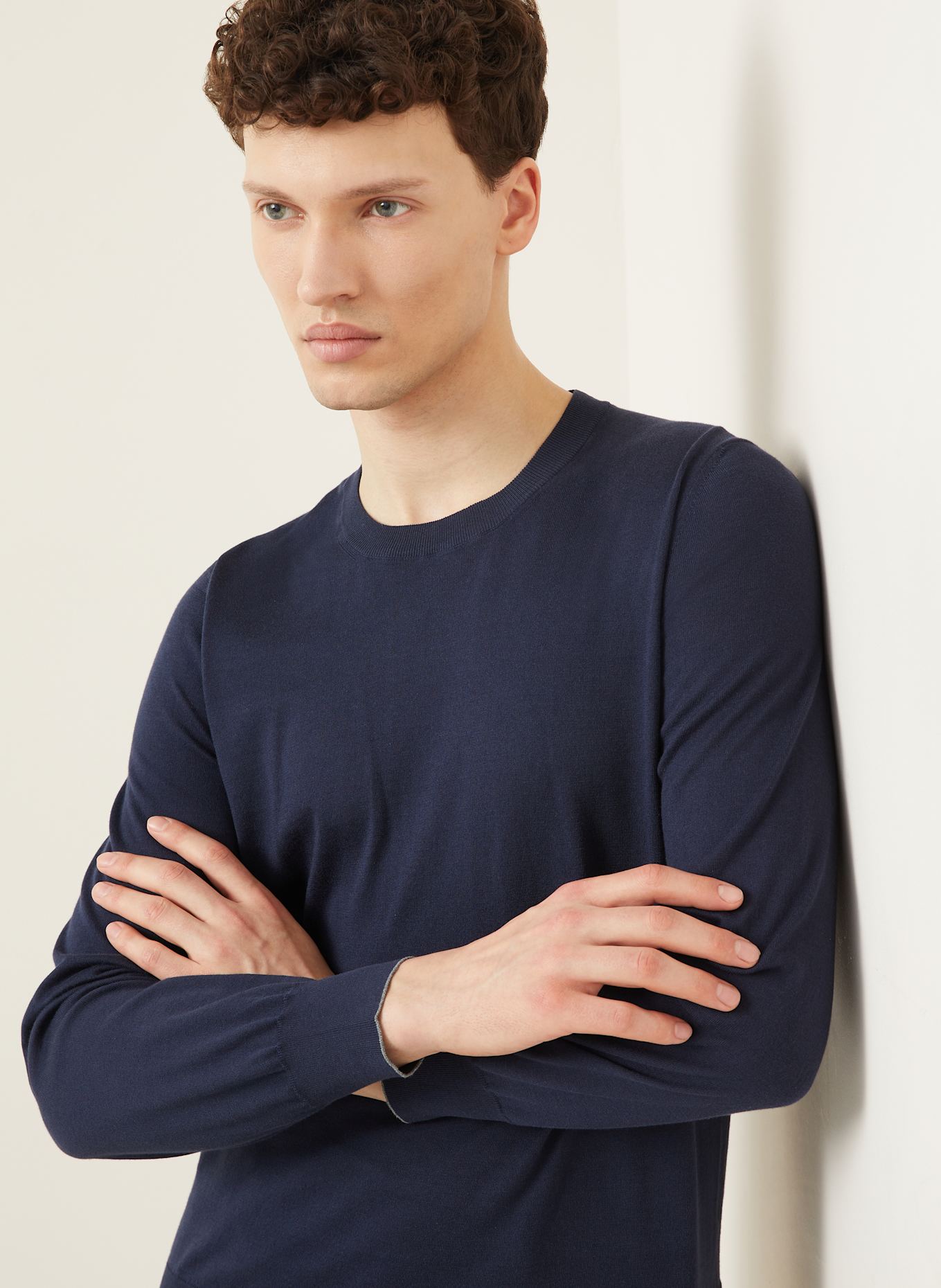 BRUNELLO CUCINELLI Sweater: DARK BLUE