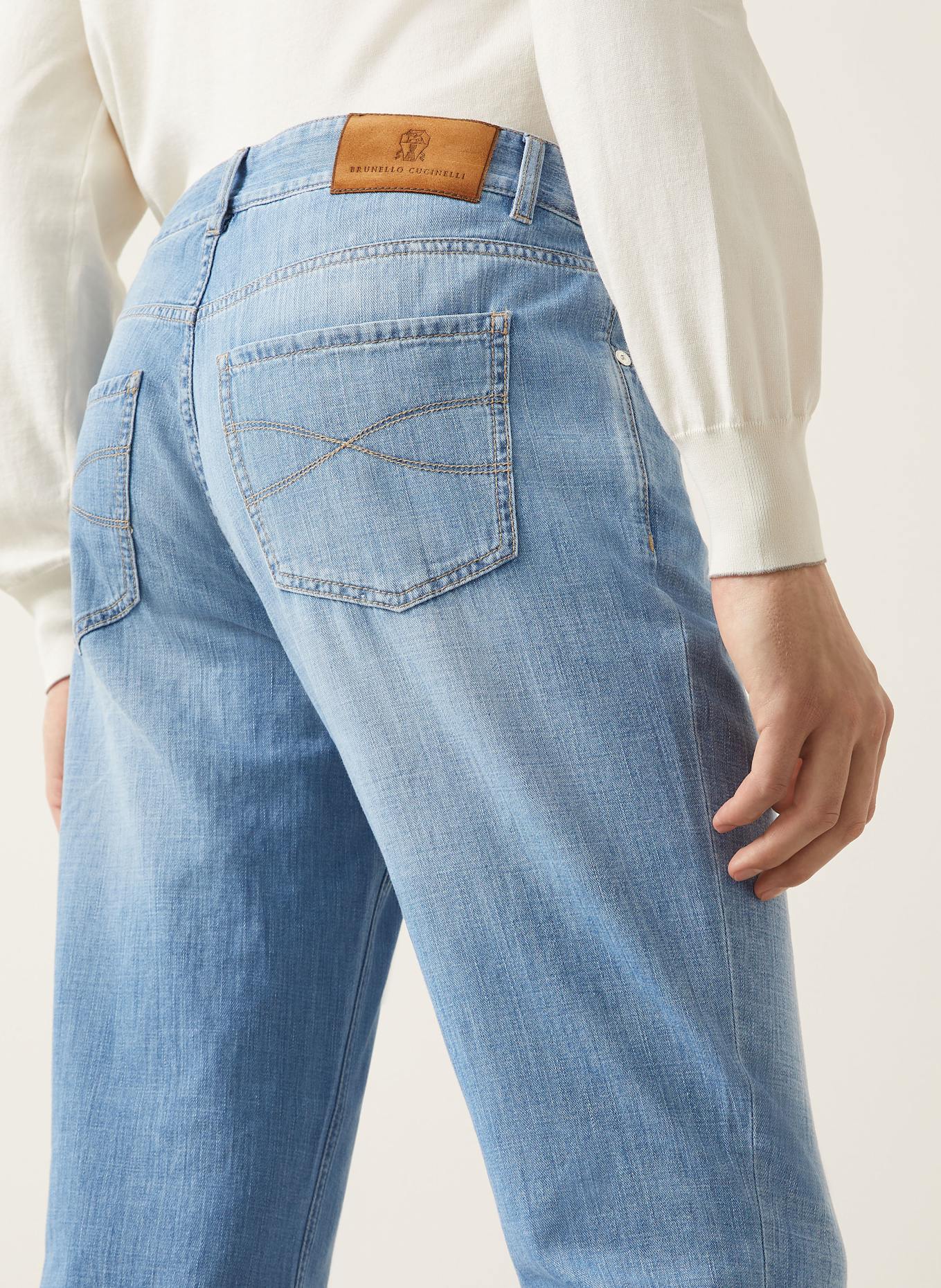 BRUNELLO CUCINELLI Jeans regular fit: C1470 CHIARO