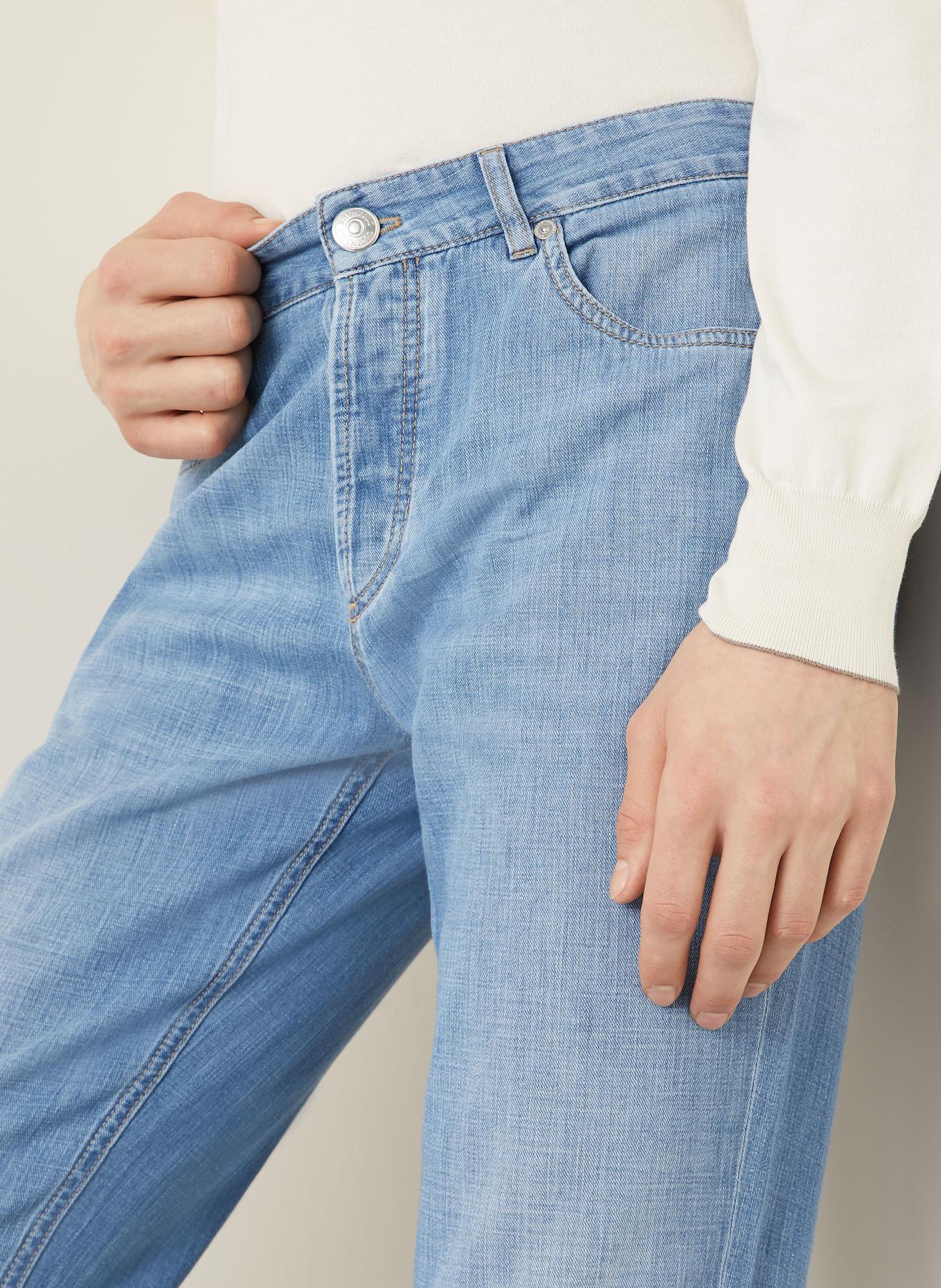 BRUNELLO CUCINELLI Jeans regular fit: C1470 CHIARO