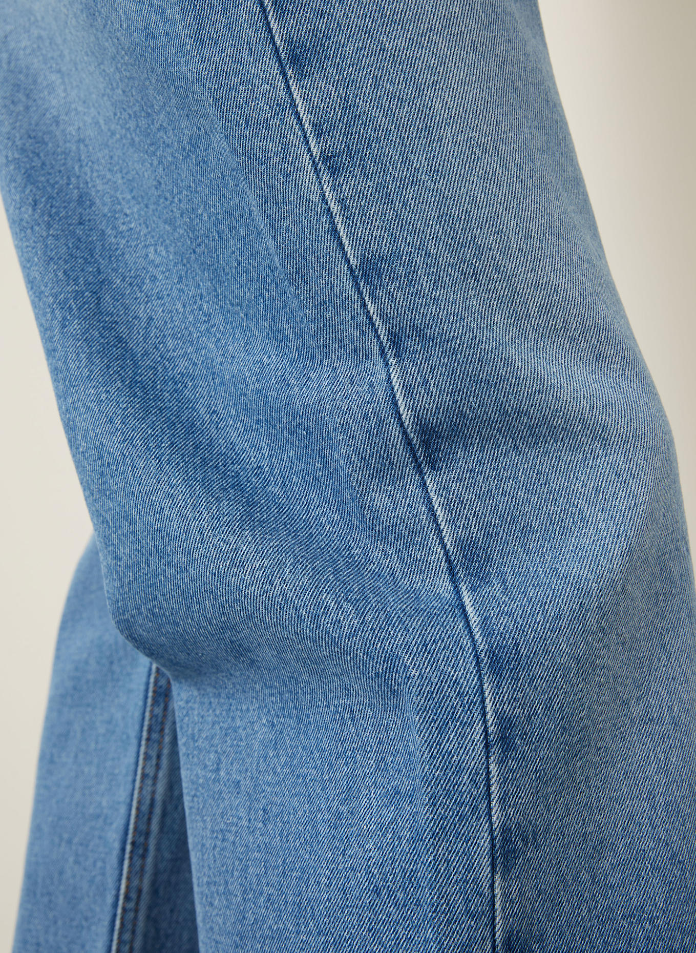 JACQUEMUS Džíny LE DE NIMES DROIT Regular Fit: 33C BLUE/TABAC