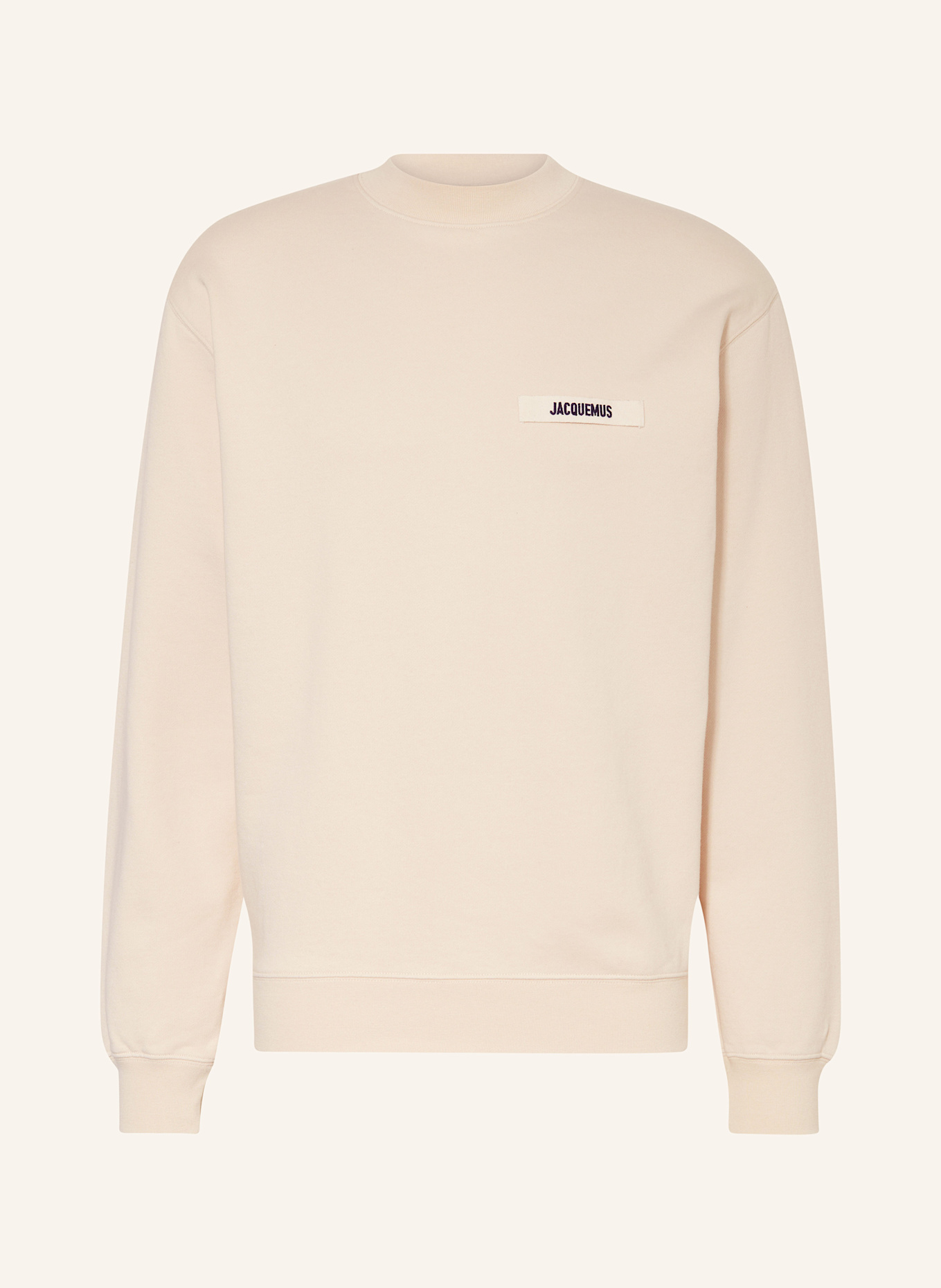 JACQUEMUS Sweatshirt LE SWEATSHIRT GROS GRAIN: BEIGE