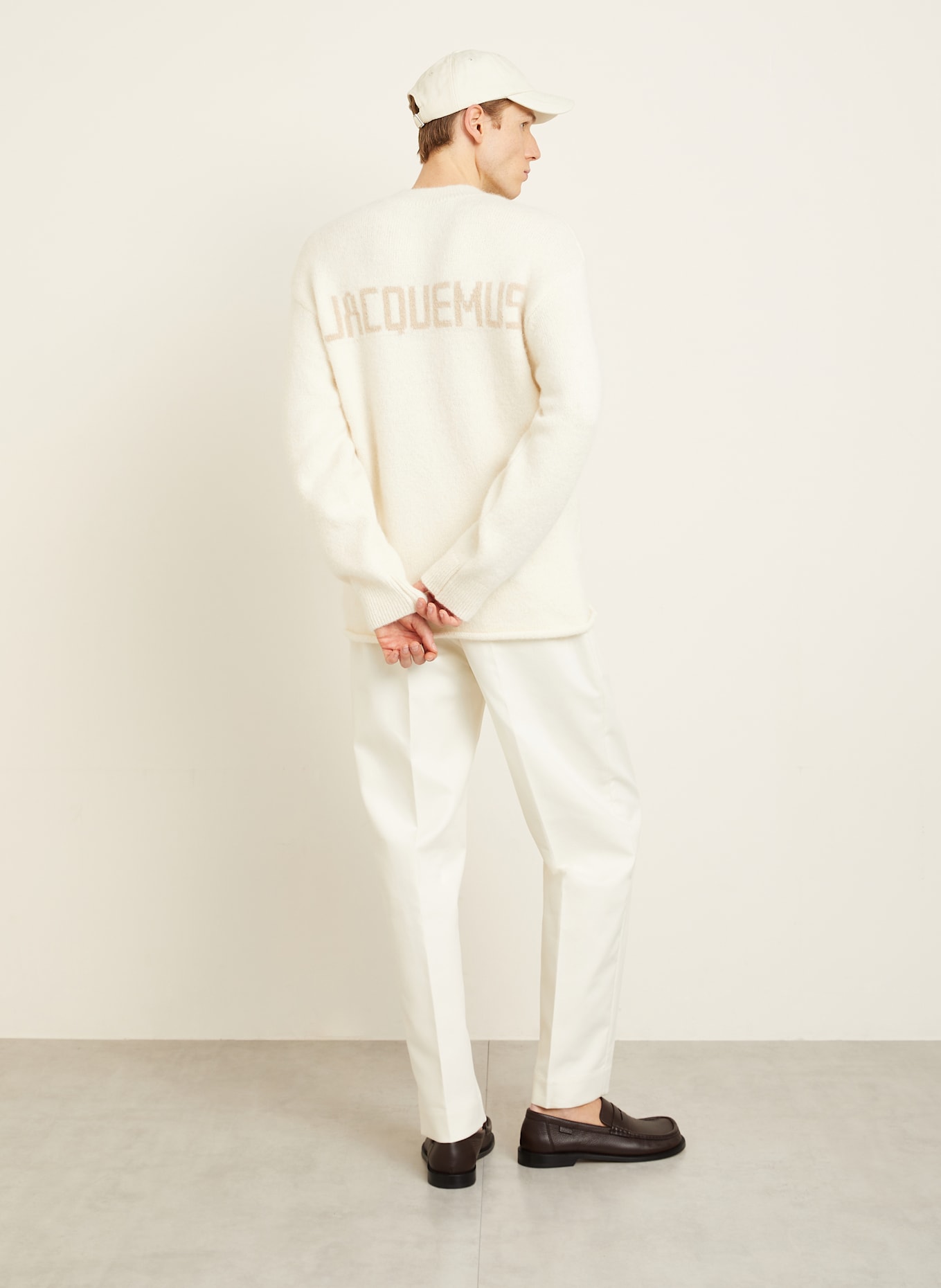 JACQUEMUS Pullover LE PULL JACQUEMUS mit Alpaka: CREME/ BEIGE
