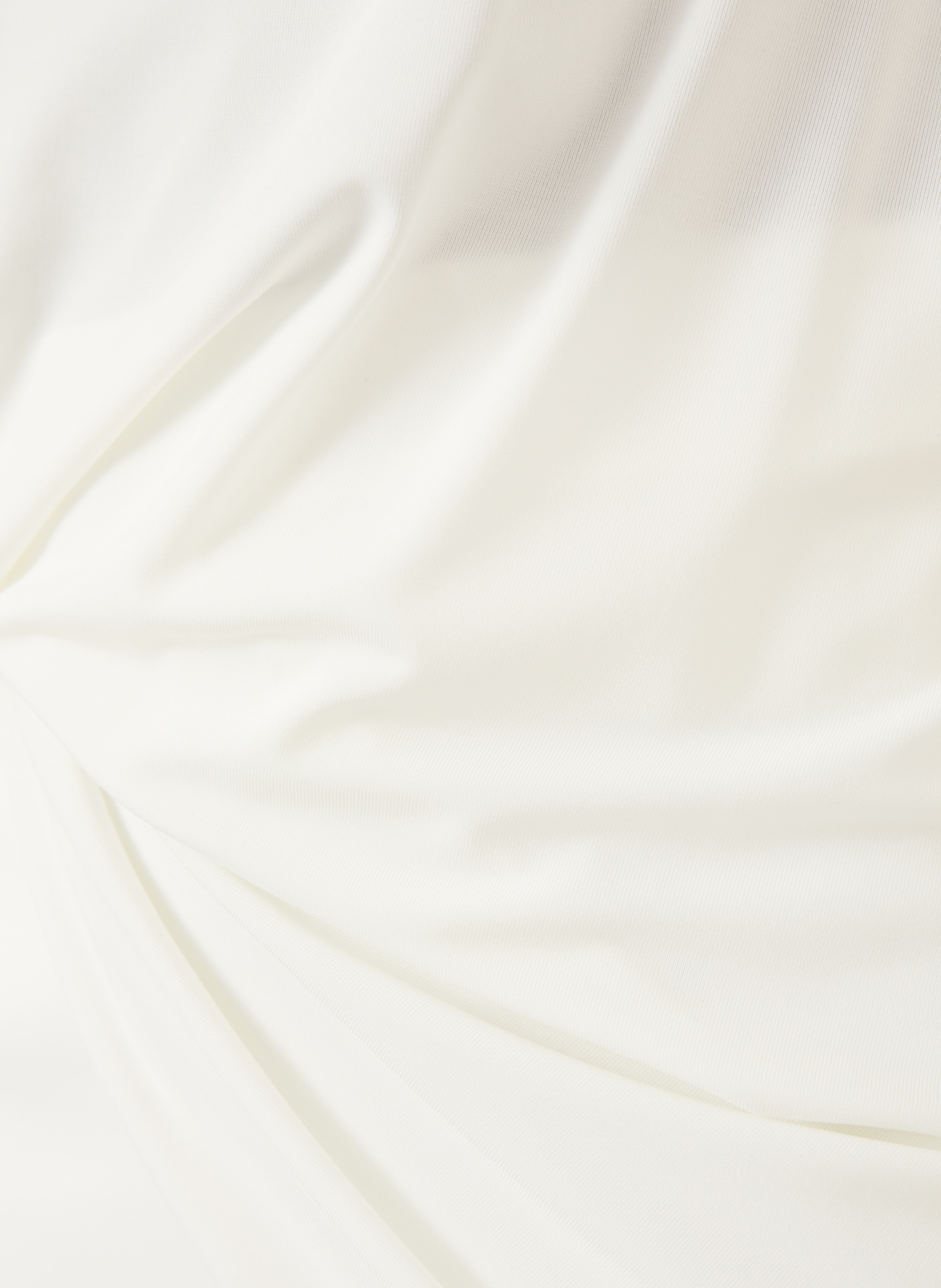 JACQUEMUS Blusentop LE HAUT PEPLO TOP mit Cut-out: WEISS