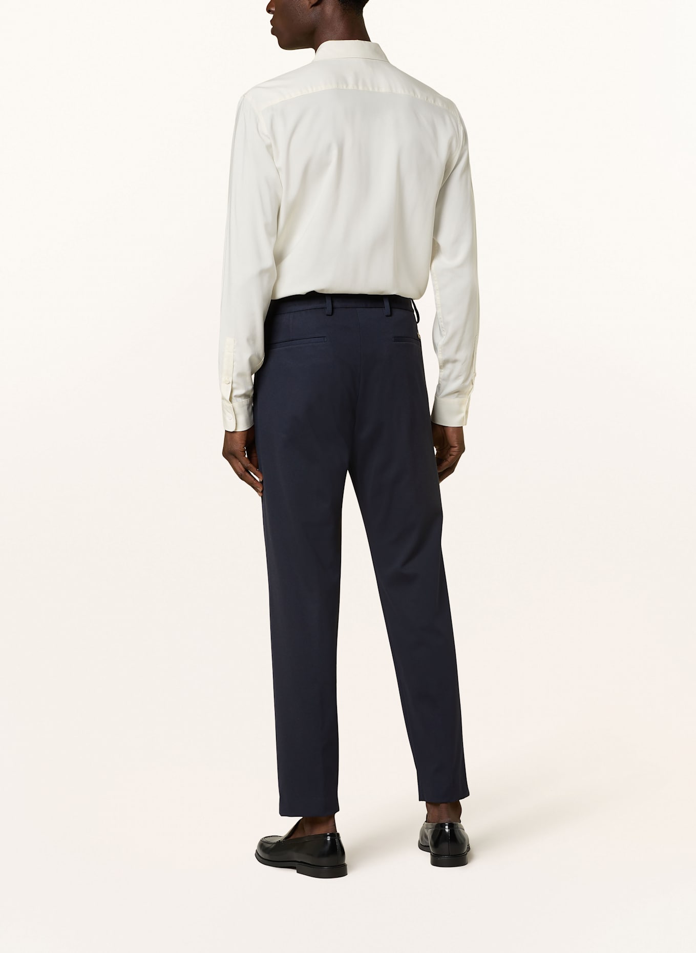 BALDESSARINI Anzughose SEVEN Slim Fit aus Jersey: DUNKELBLAU