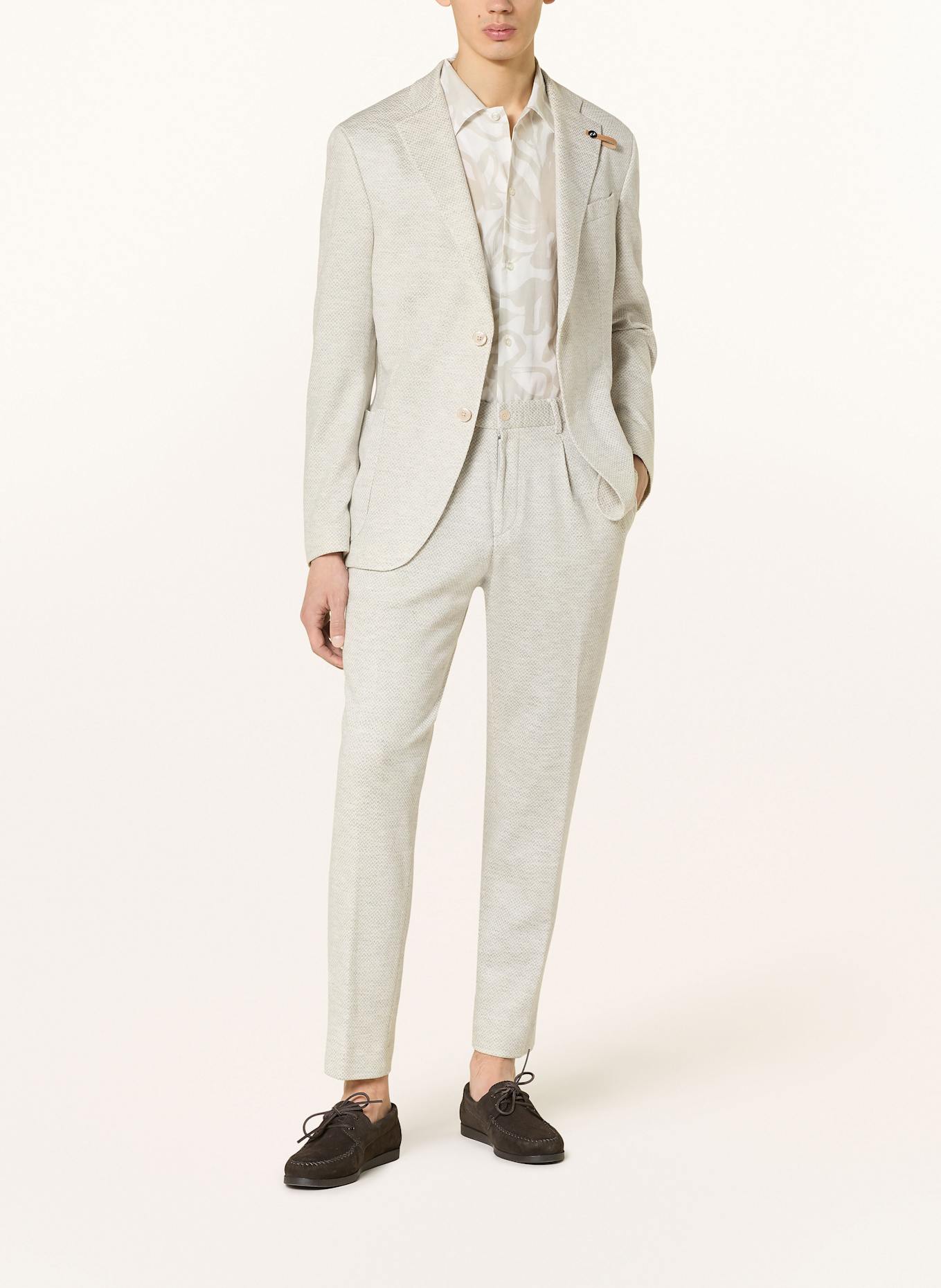 BALDESSARINI Anzughose Extra Slim Fit: 9928 Ghost Gray Pattern