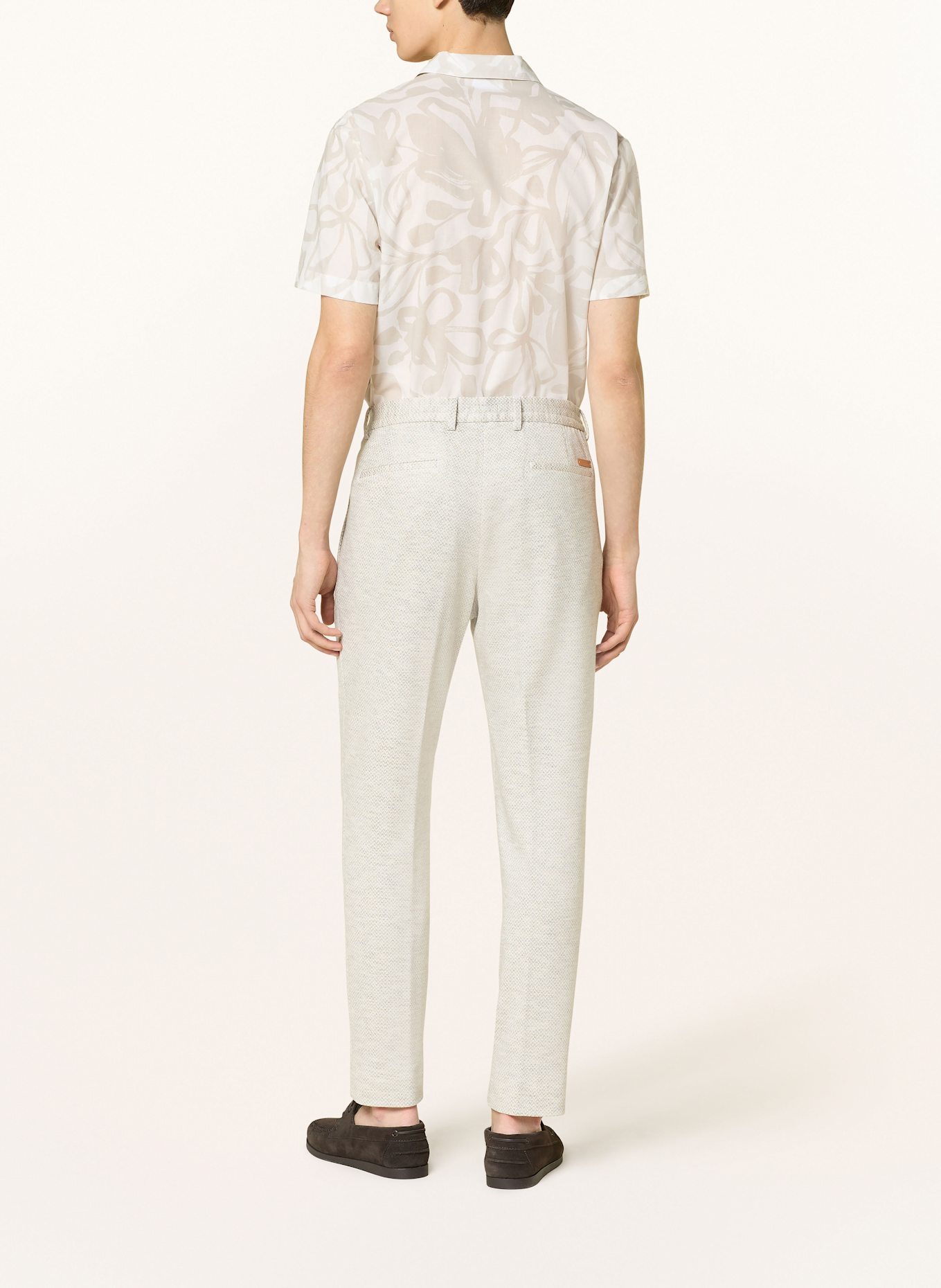 BALDESSARINI Anzughose Extra Slim Fit: 9928 Ghost Gray Pattern