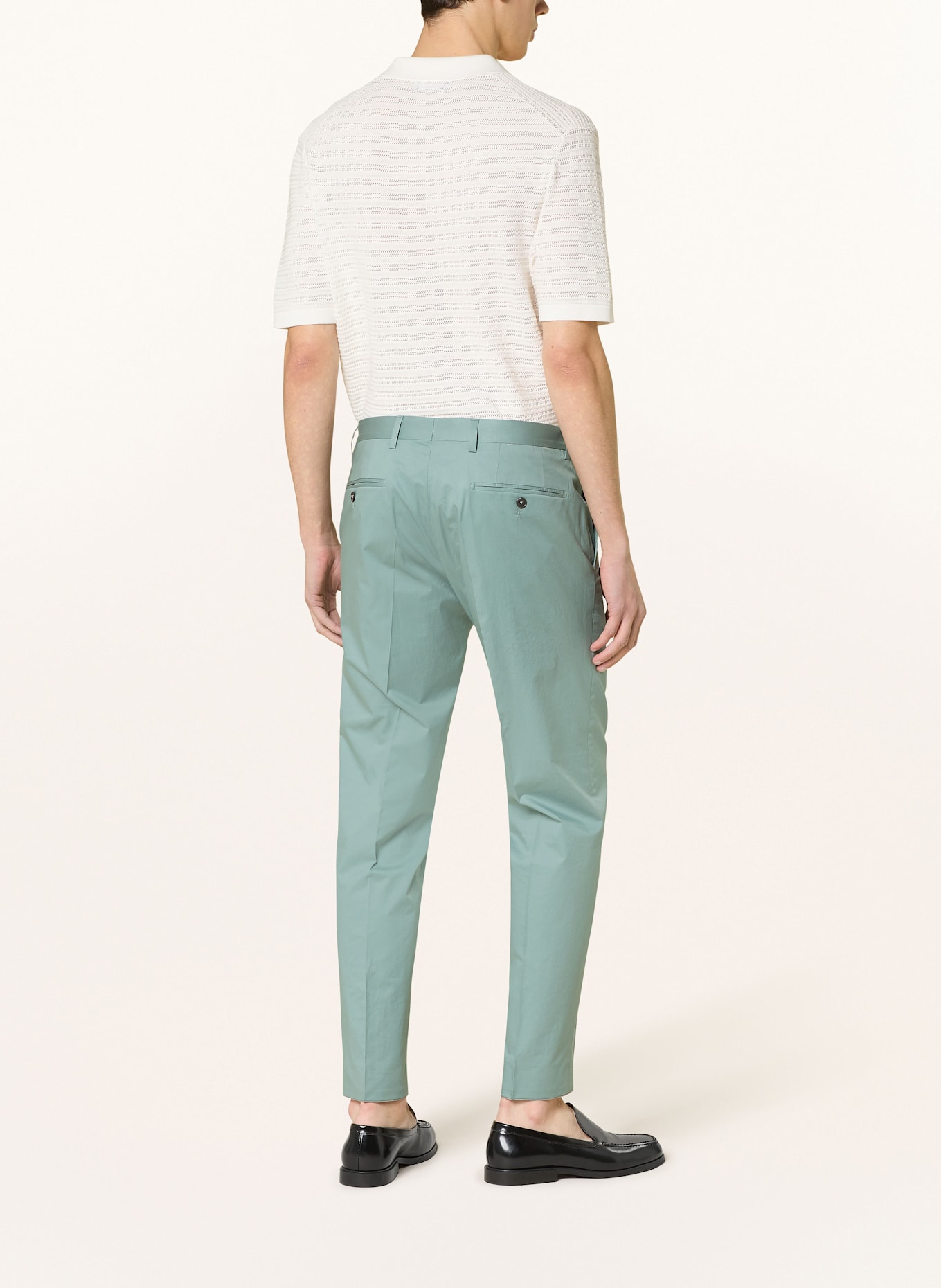 BALDESSARINI Spodnie garniturowe extra slim fit: 6031 Silver Blue
