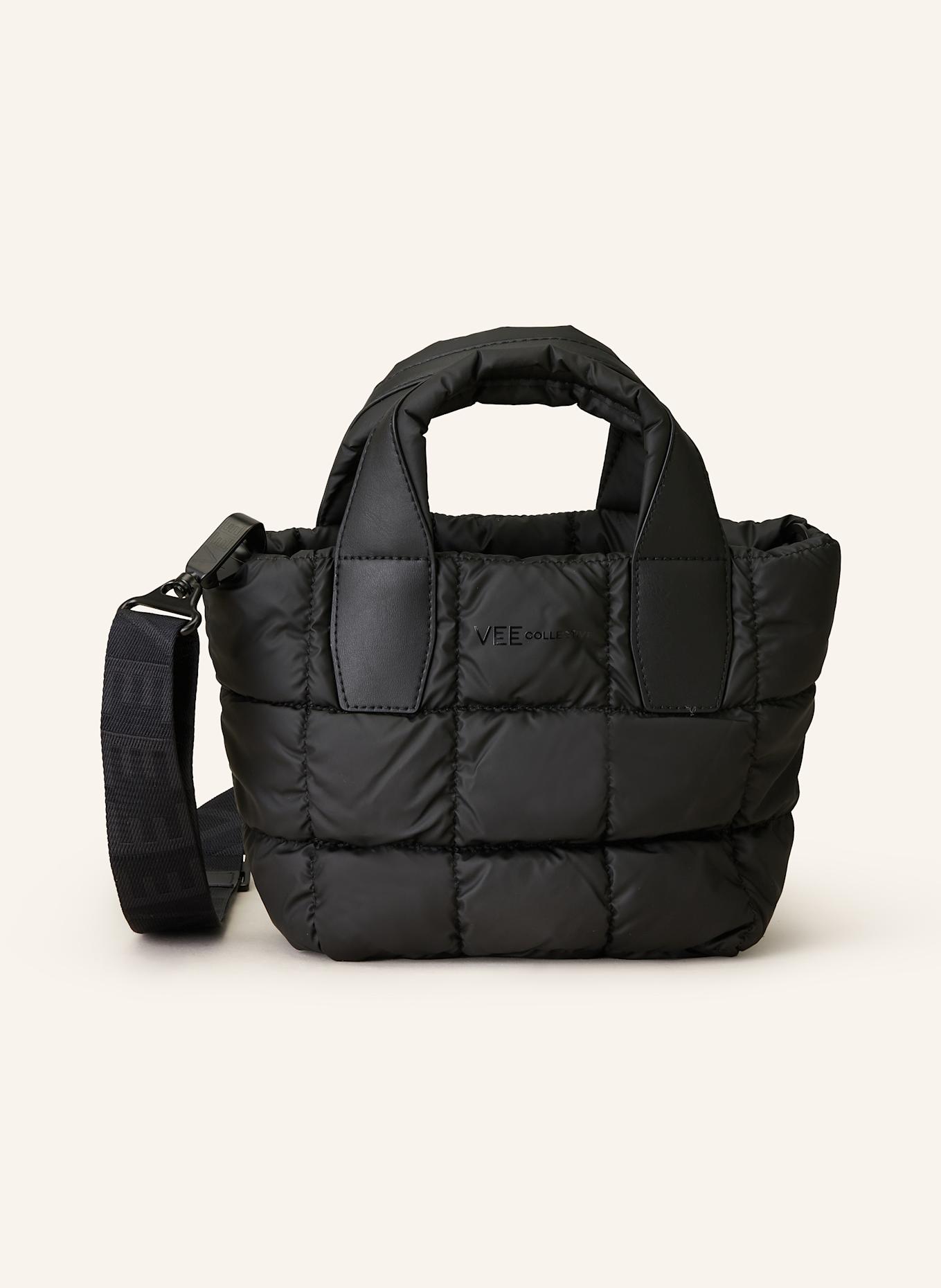 Vee Collective Handtasche PORTER MINI TOTE mit Pouch: SCHWARZ