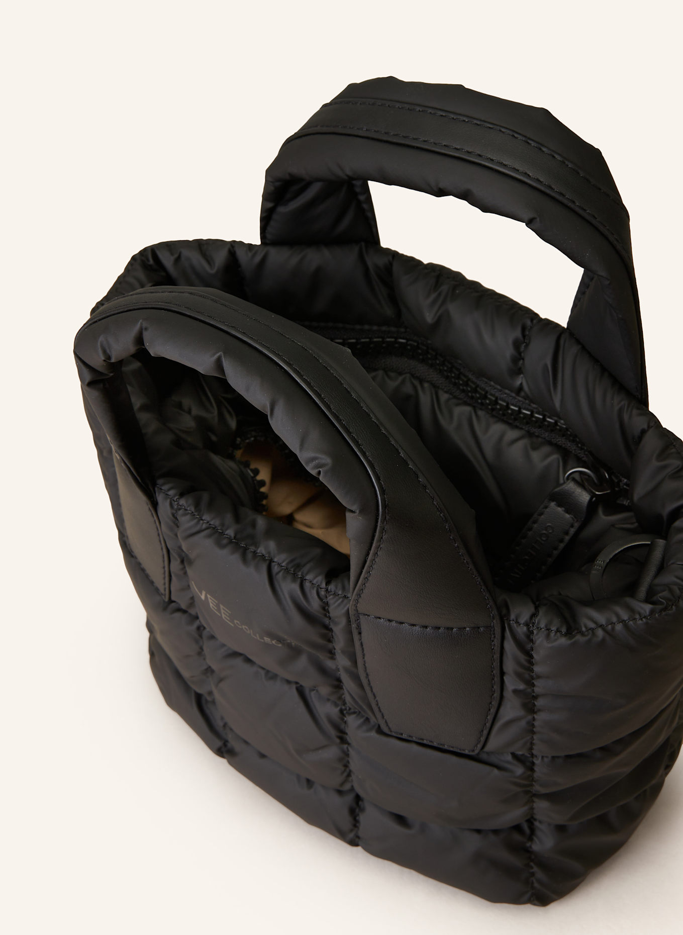 Vee Collective Handtasche PORTER MINI TOTE mit Pouch: SCHWARZ