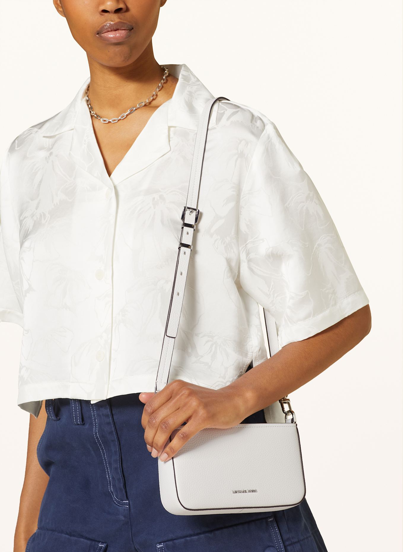 MICHAEL KORS Umhängetasche BRYANT SMALL, Farbe: WEISS (Bild 4)