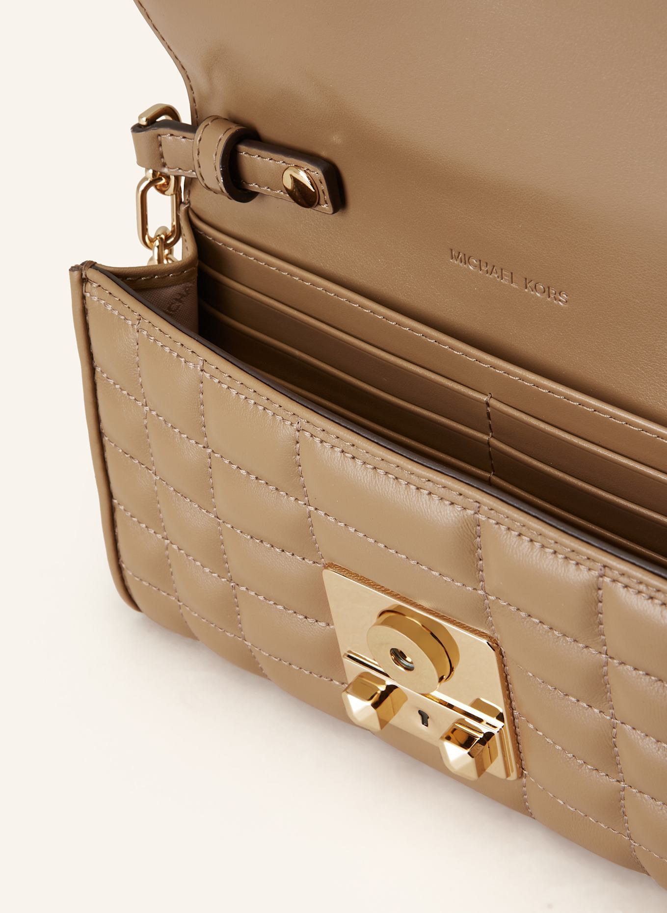 MICHAEL KORS Schultertasche: HELLBRAUN