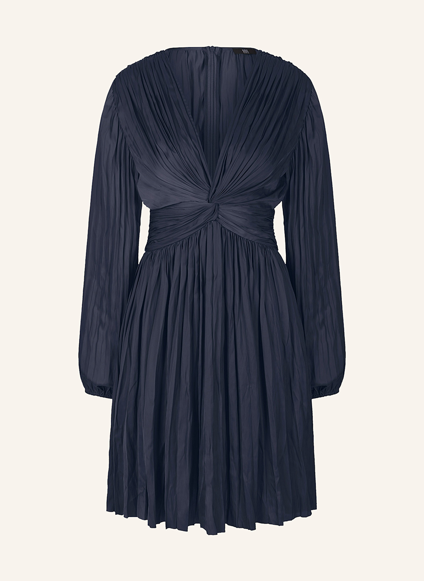 RIANI Plisseekleid: DUNKELBLAU